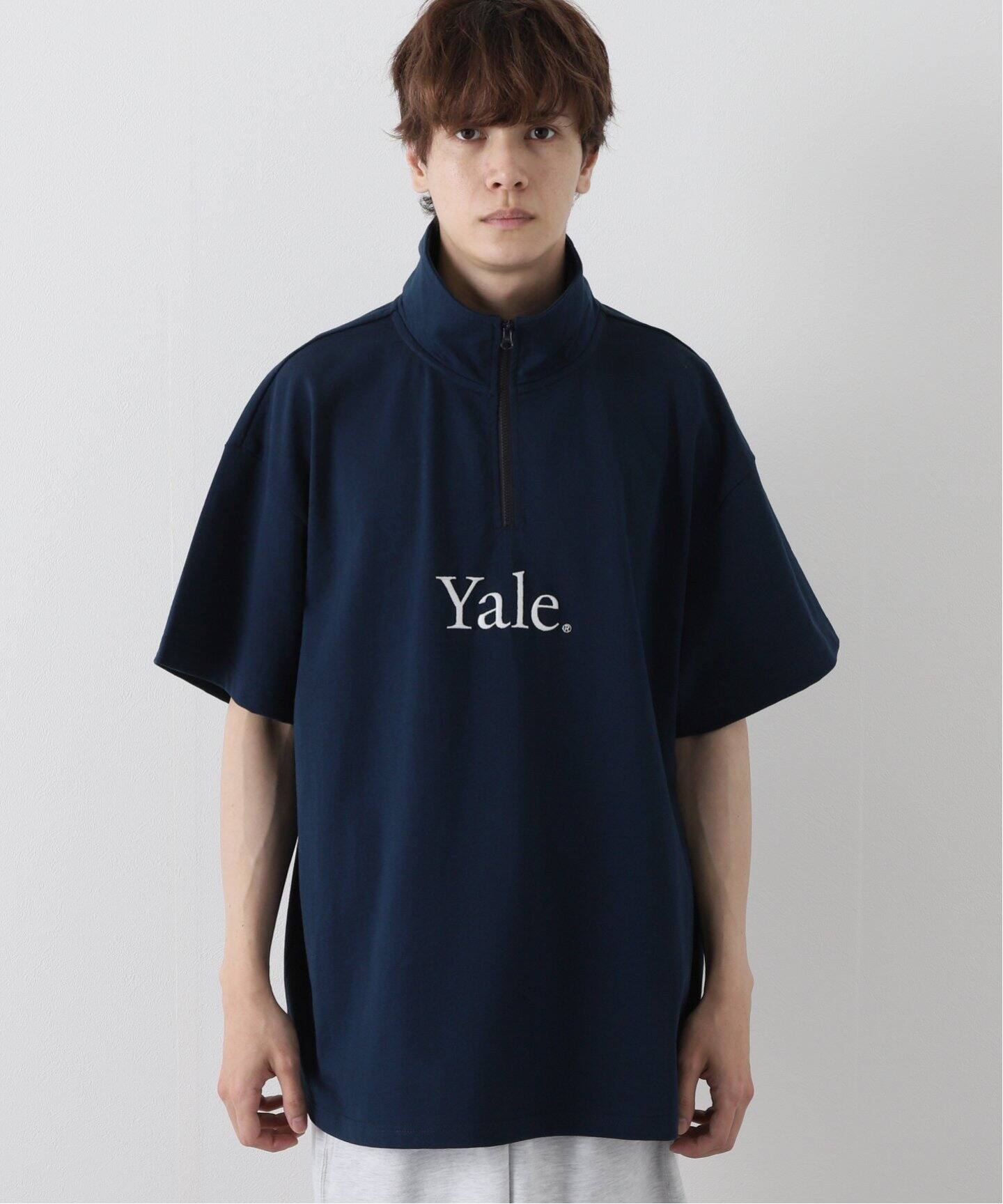 YALE×JOURNAL STANDARD】別注 ハーフジップスウェット（Tシャツ 