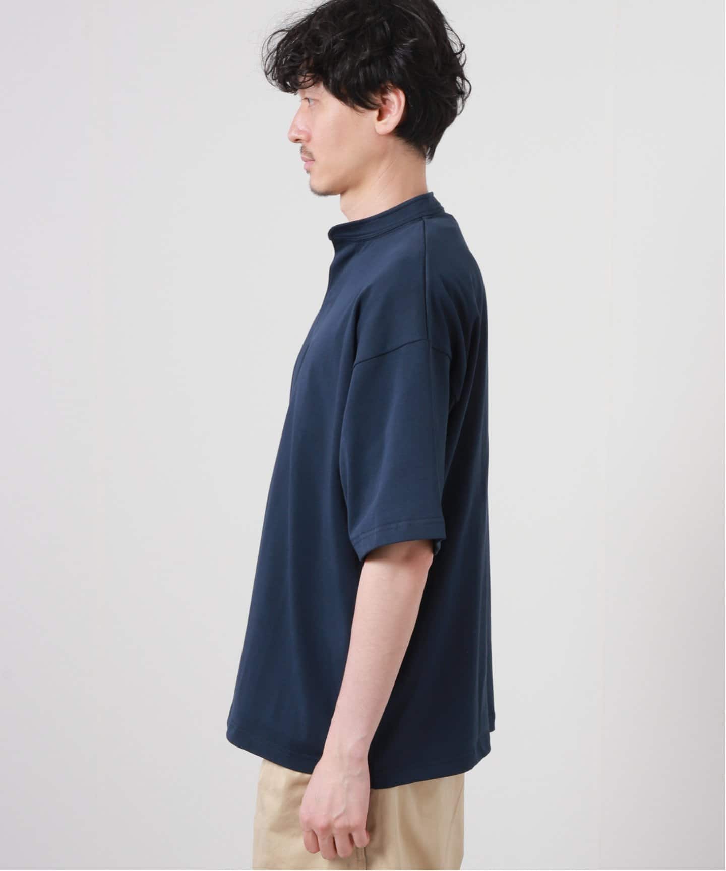 journal standardラガーシャツ 20/2 BD スタンド ラガー シャツ（Tシャツ／カットソー