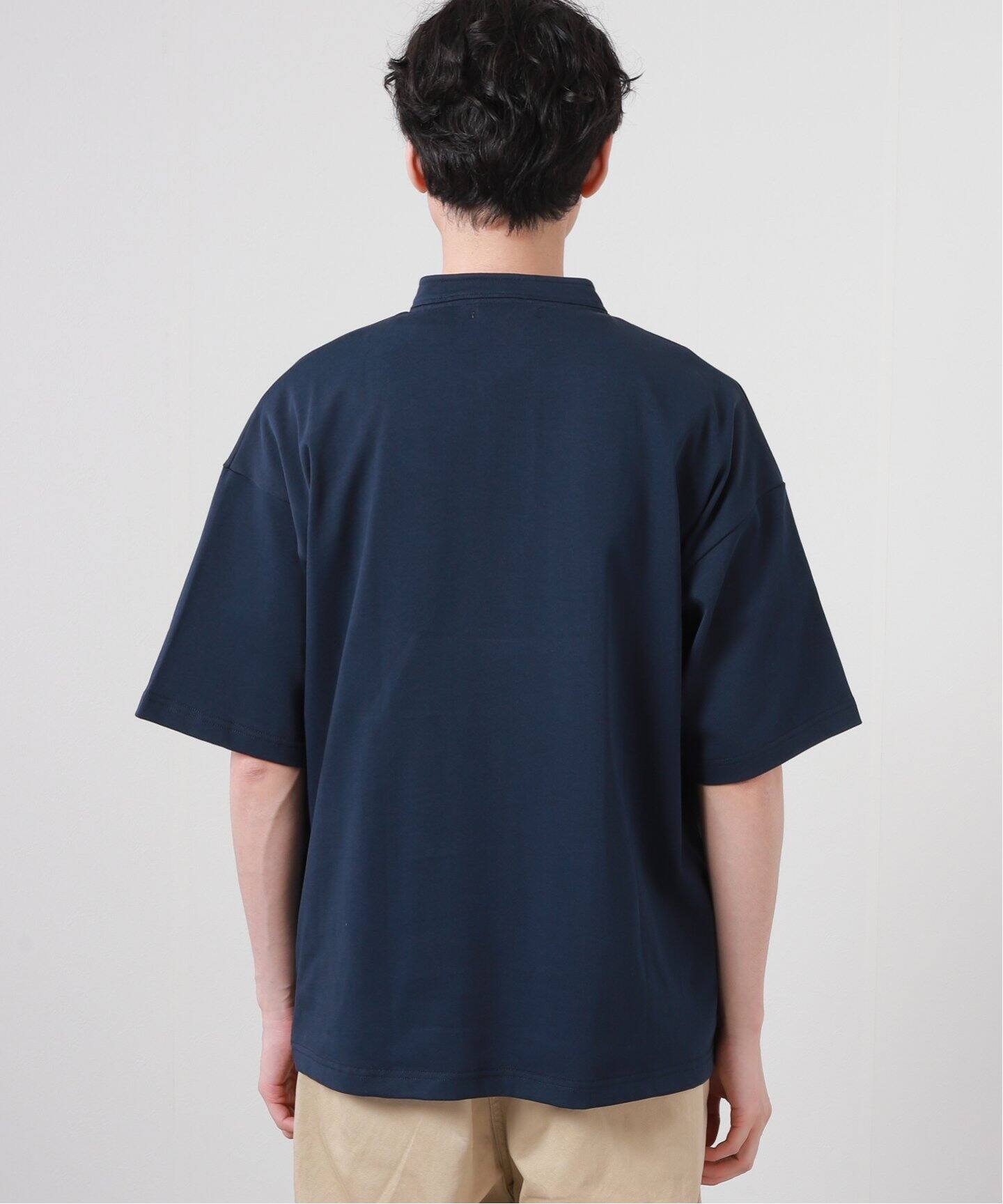 journal standardラガーシャツ 20/2 BD スタンド ラガー シャツ（Tシャツ／カットソー