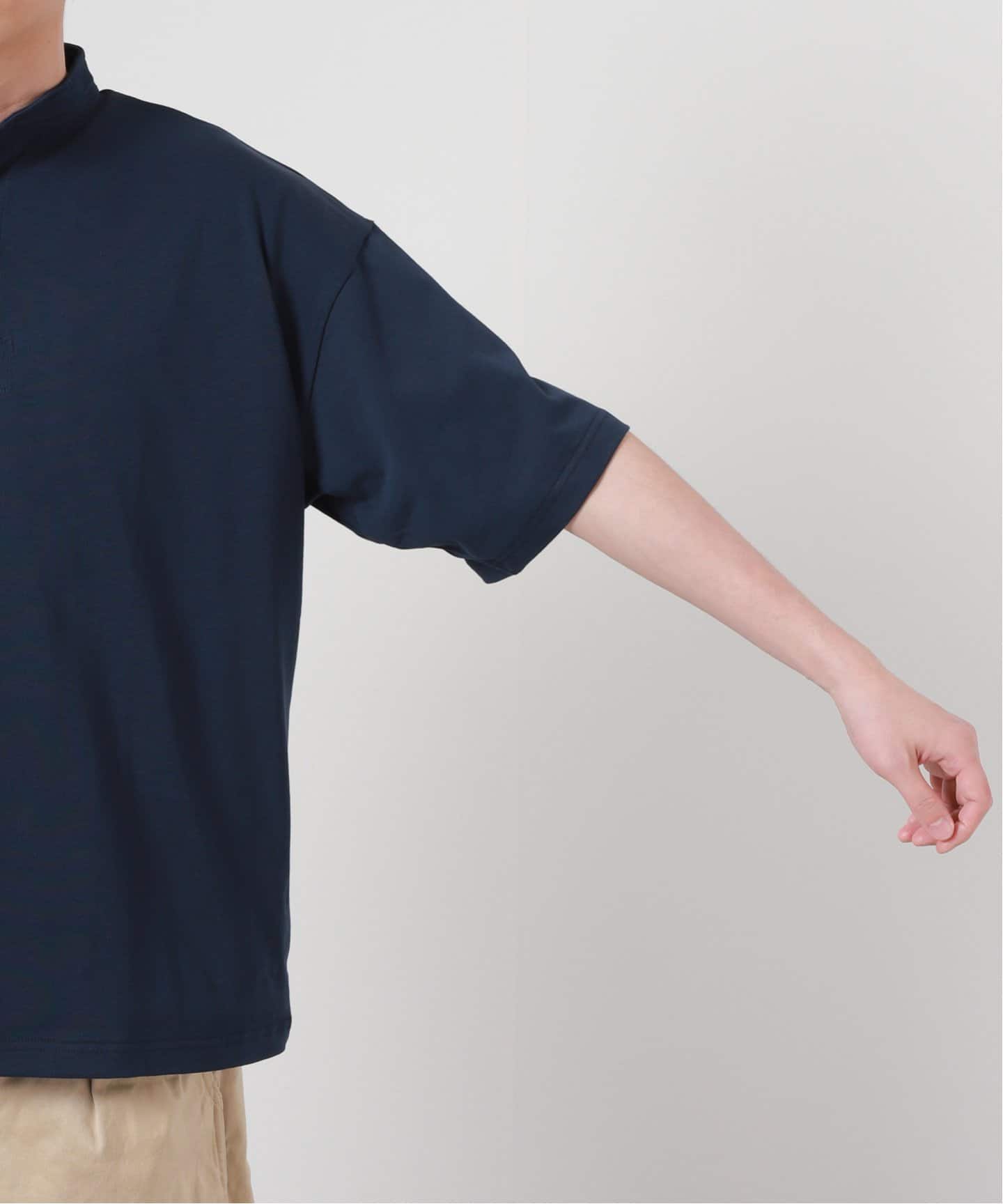 journal standardラガーシャツ 20/2 BD スタンド ラガー シャツ（Tシャツ／カットソー