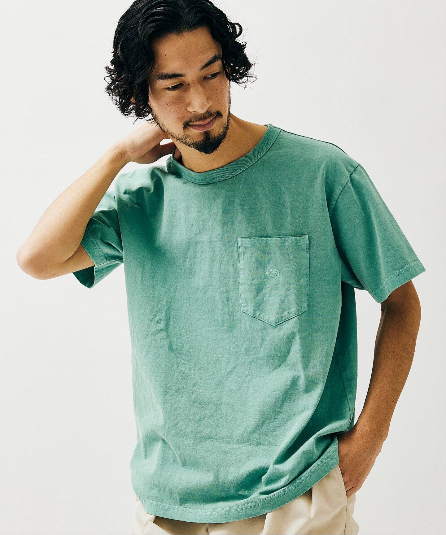 THE NORTH FACE PURPLE LABEL ×JS】別注 7オンス ポケットTシャツ