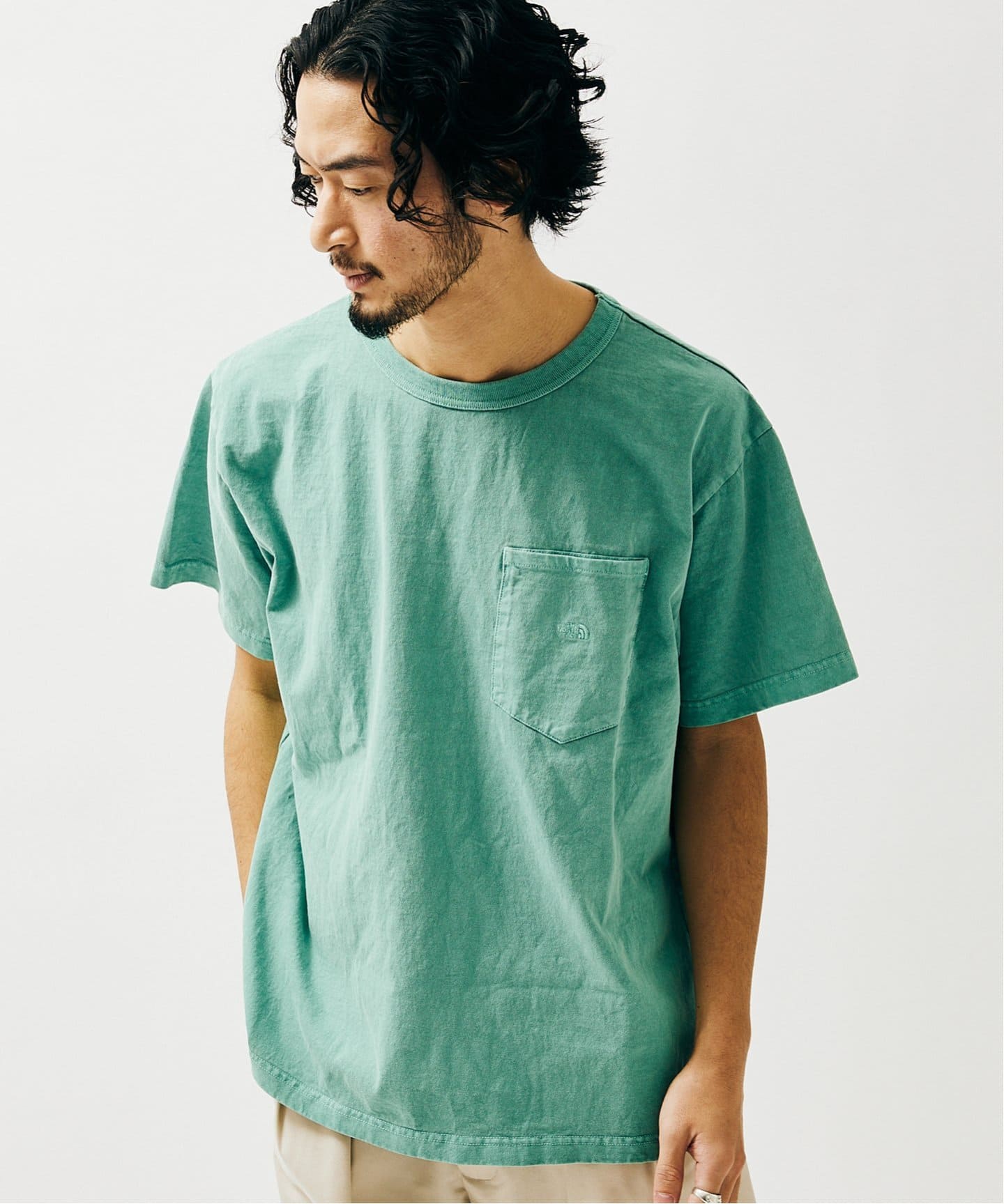 THE NORTH FACE PURPLE LABEL ×JS】別注 7オンス ポケットTシャツ