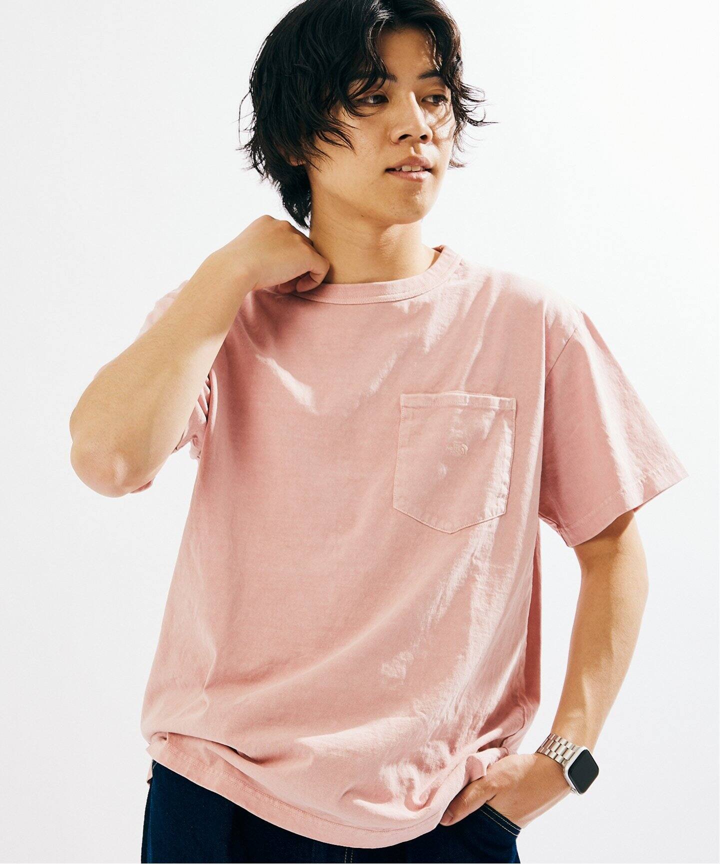 THE NORTH FACE PURPLE LABEL ×JS】別注 7オンス ポケットTシャツ
