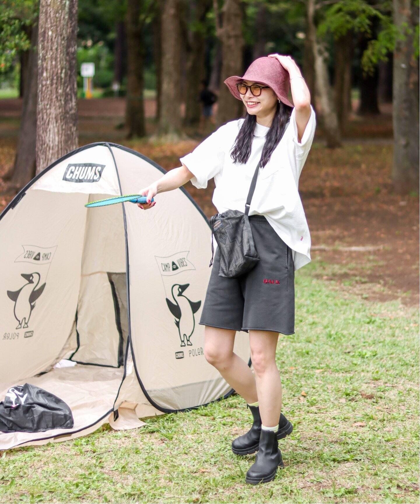 チャムス ポップアップテント ジャーナルスタンダード別注 限定モデル