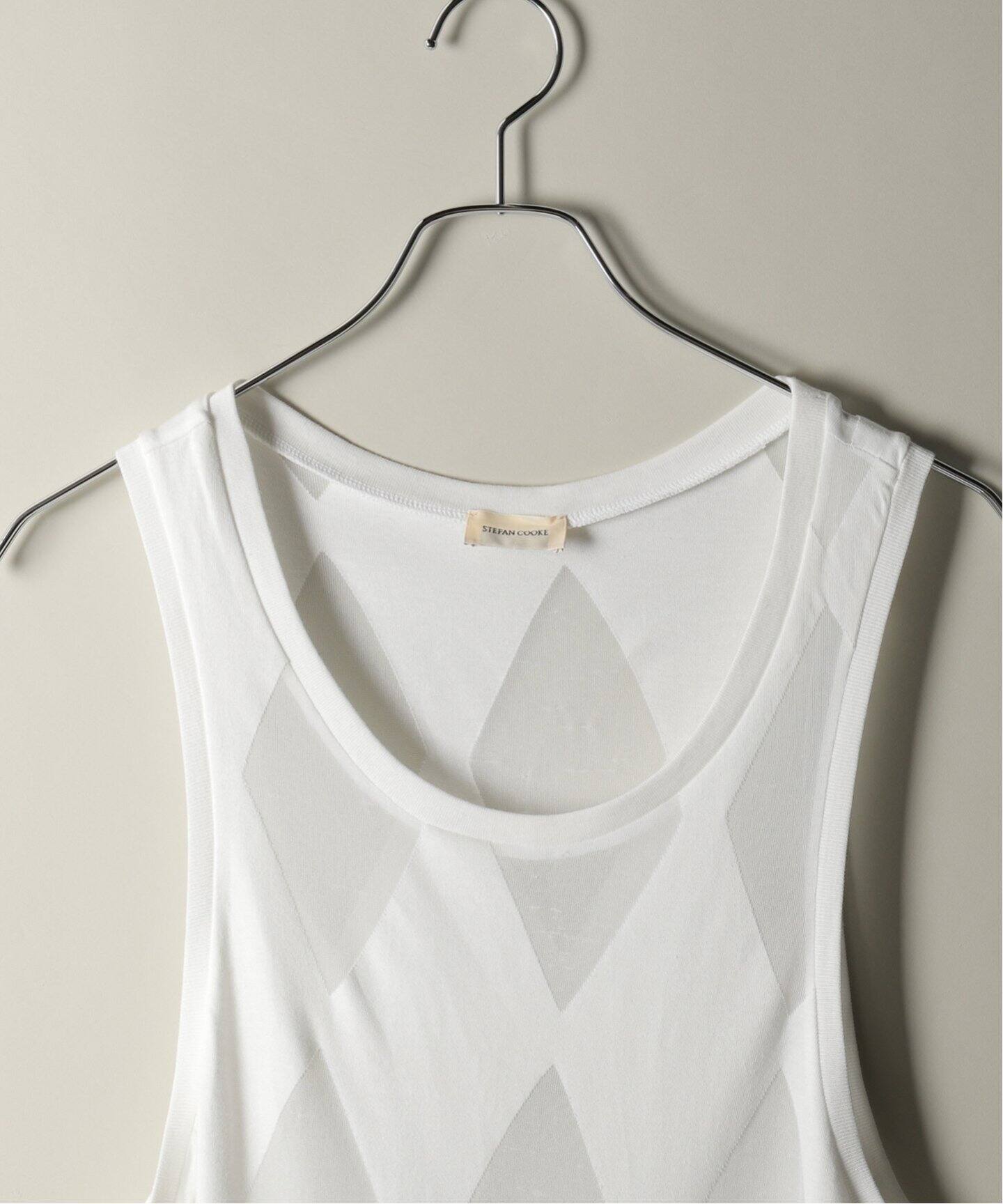 STEFAN COOKE / ステファンクック】DEVOR VEST DIAMOND（Tシャツ 