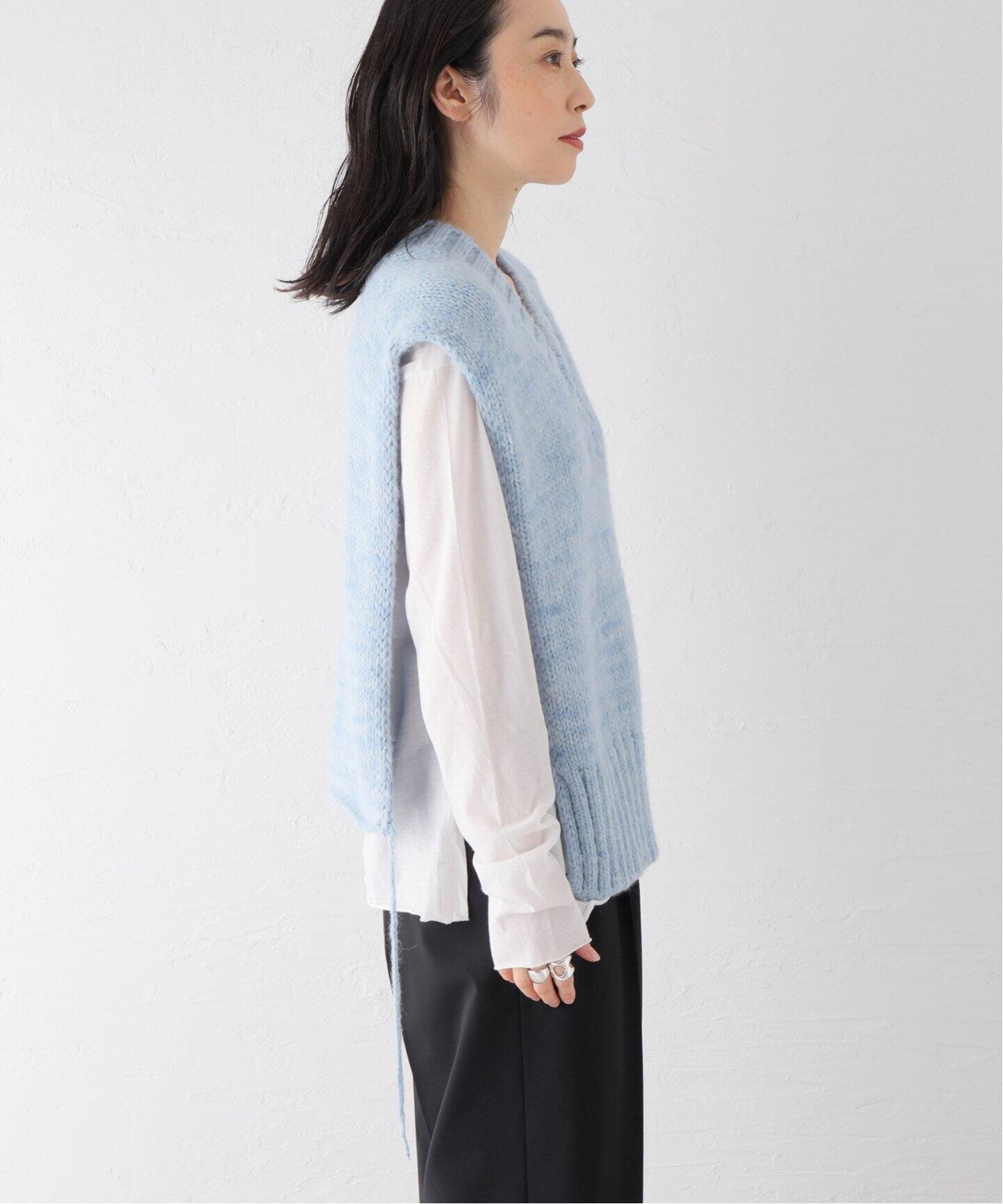 Maison Margiela/メゾンマルジェラ】V NECK ベスト：ニット（ニット 