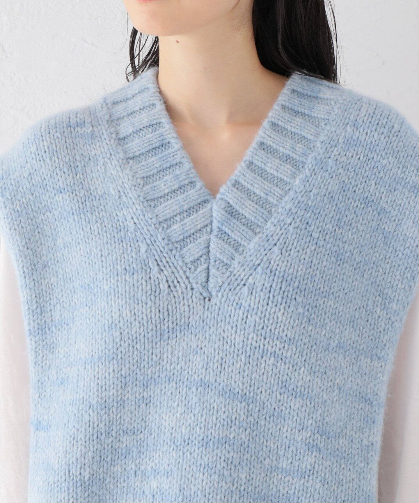 Maison Margiela/メゾンマルジェラ】V NECK ベスト：ニット（ニット 