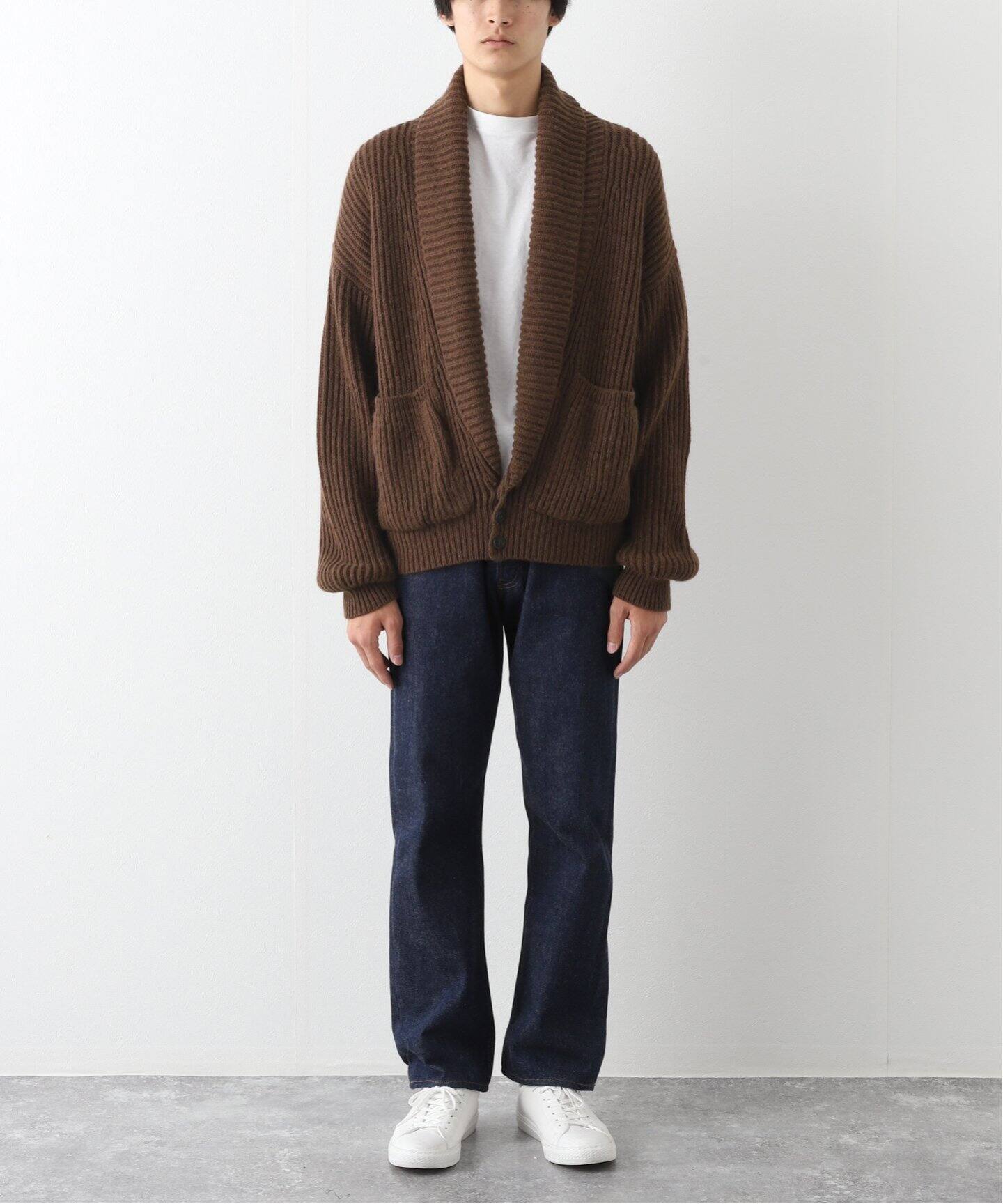 Cristaseya / クリスタセヤ】CAMEL OVERSIZED CARDIGAN（ニット  