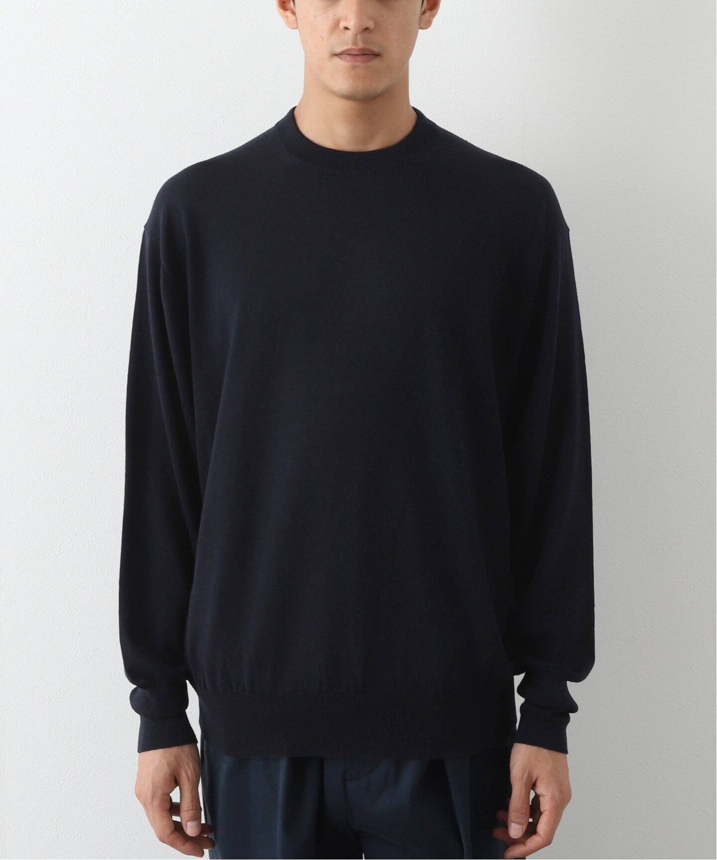 A.PRESSE/アプレッセ】L/S Knit T-Shirt（ニット／セーター）｜L 