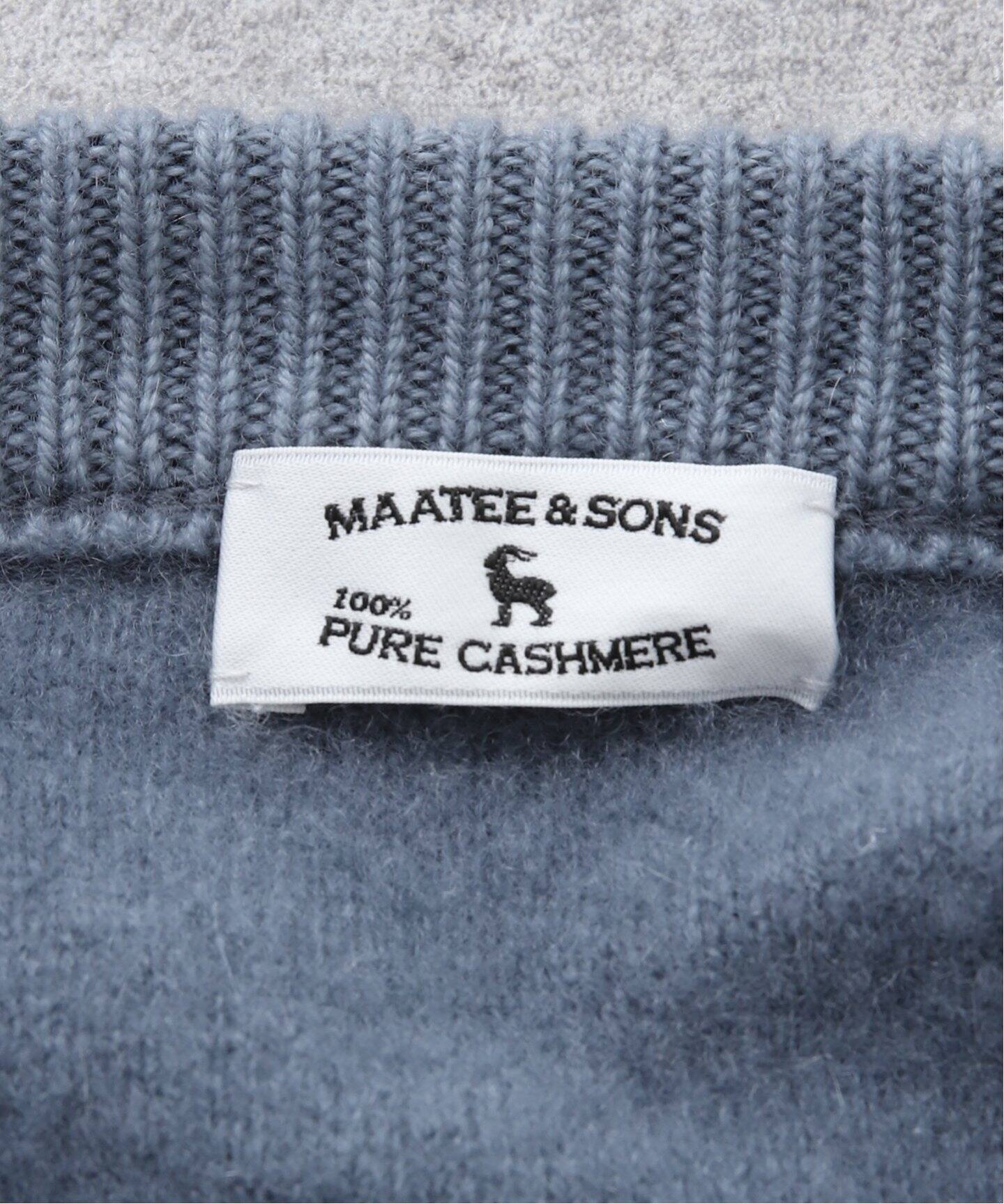 MAATEE&SONS / マーティー & サンズ】P/O SWEATER（ニット／セーター 