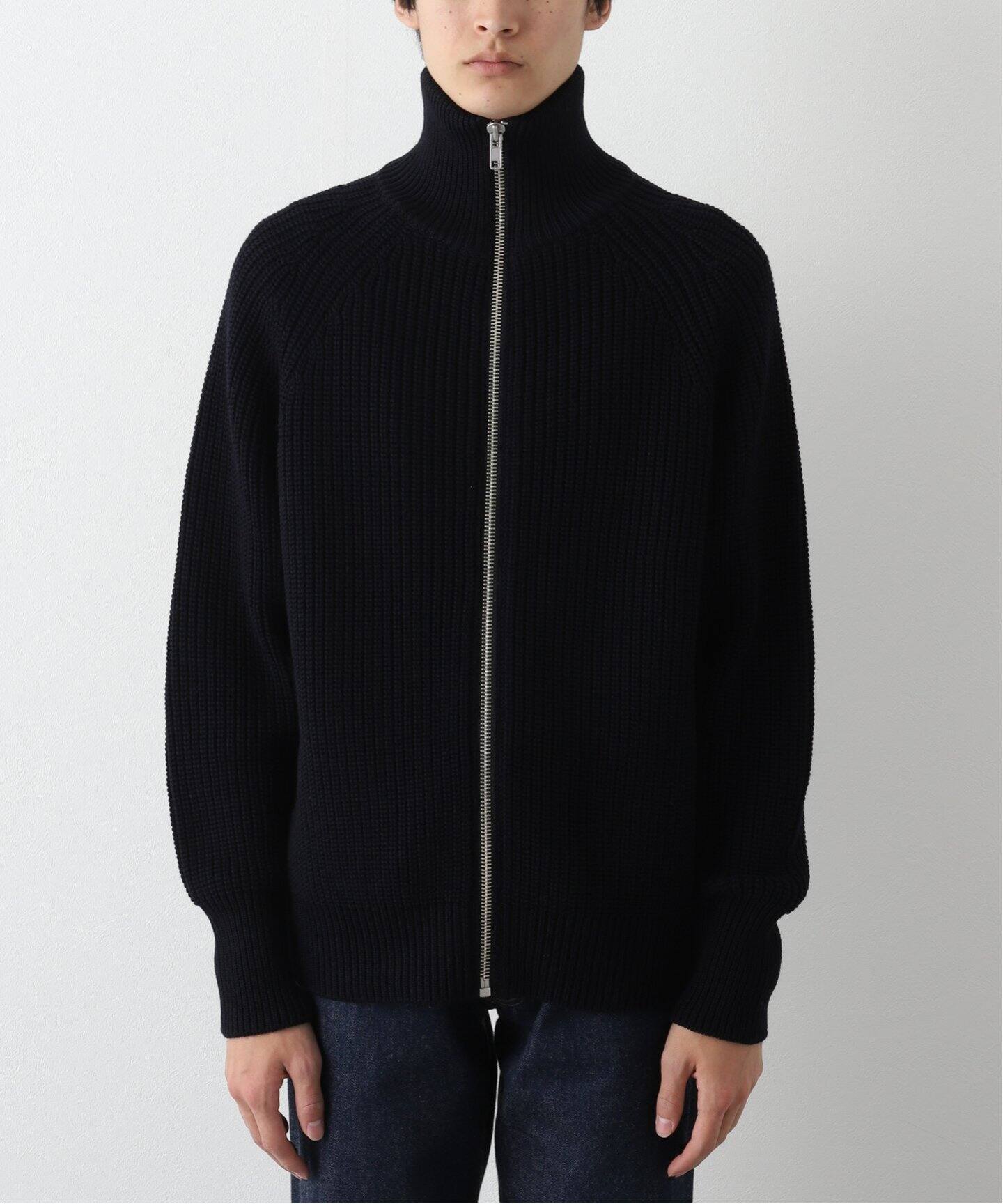 BATONER/バトナー】別注 Ficsherman Drivers Knit（ニット／セーター 
