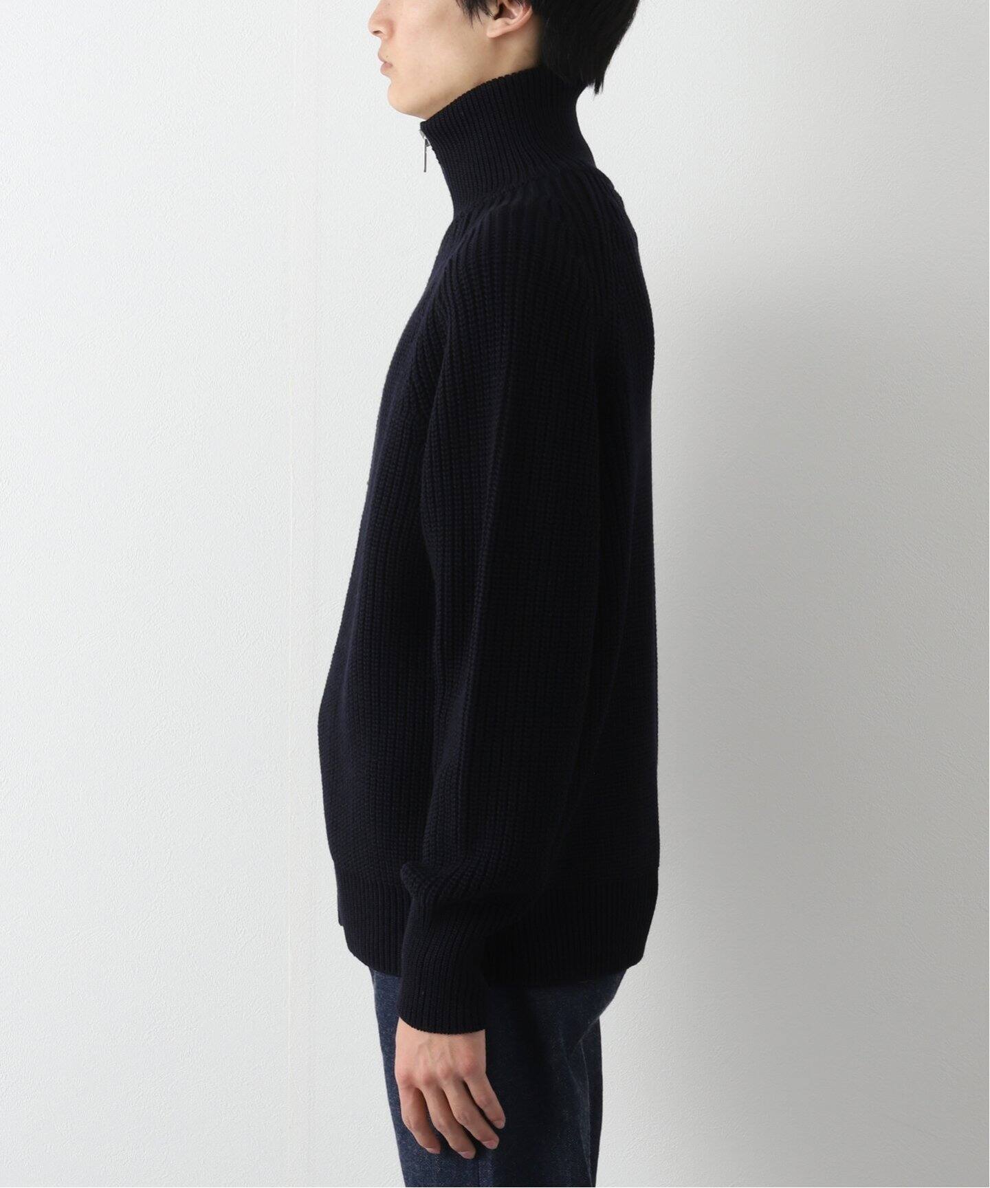 BATONER/バトナー】別注 Ficsherman Drivers Knit（ニット／セーター 