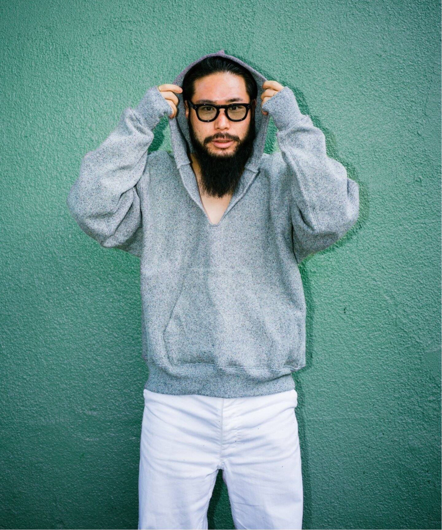 SEVEN BY SEVEN / セブンバイセブン】別注 SILK KNIT FULL HOODIE 