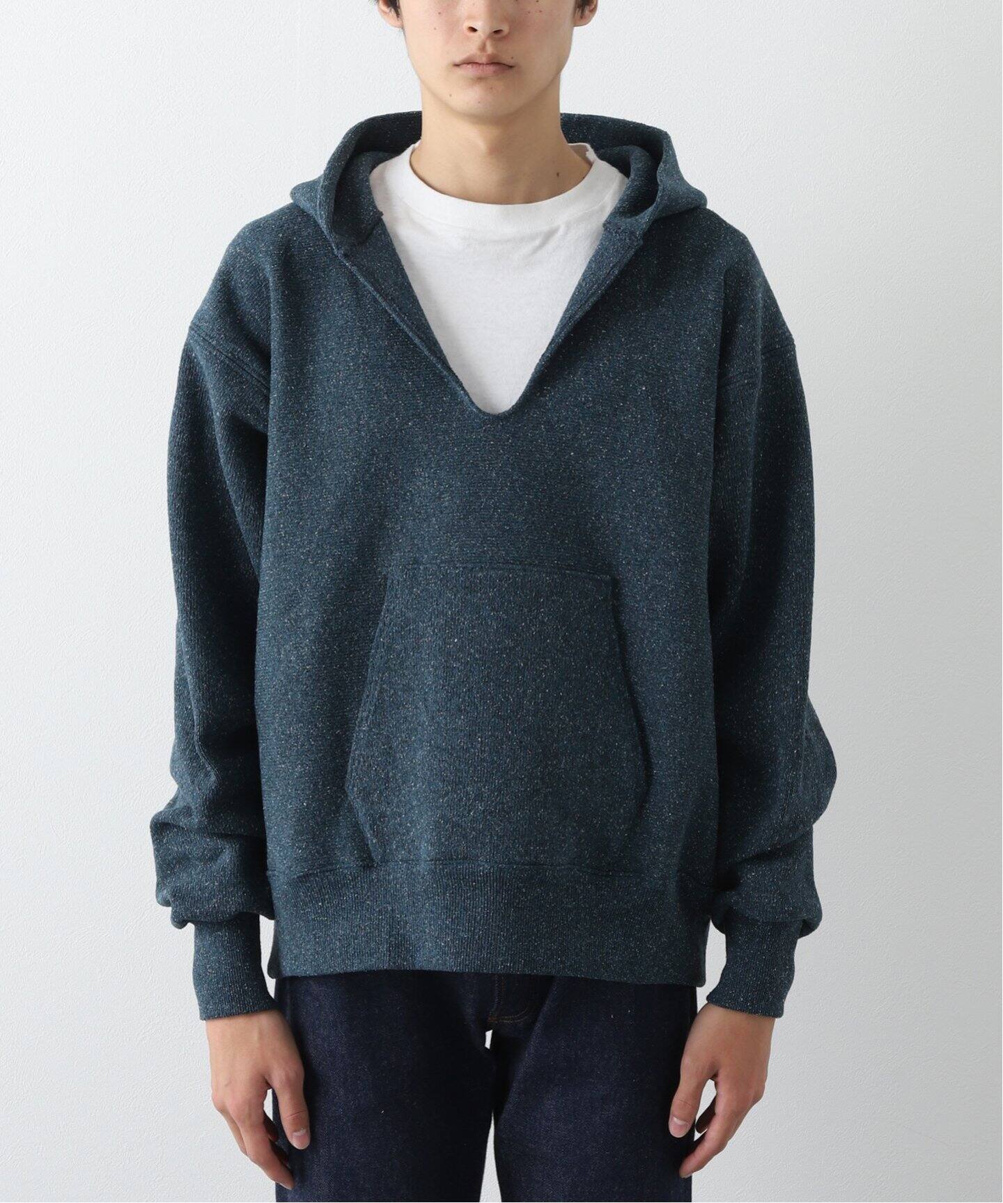 SEVEN BY SEVEN / セブンバイセブン】別注 SILK KNIT FULL HOODIE 