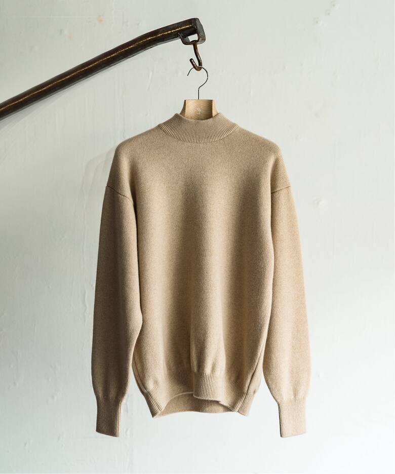 HERILL / ヘリル】別注 GC MOCKNECK（ニット／セーター）｜L