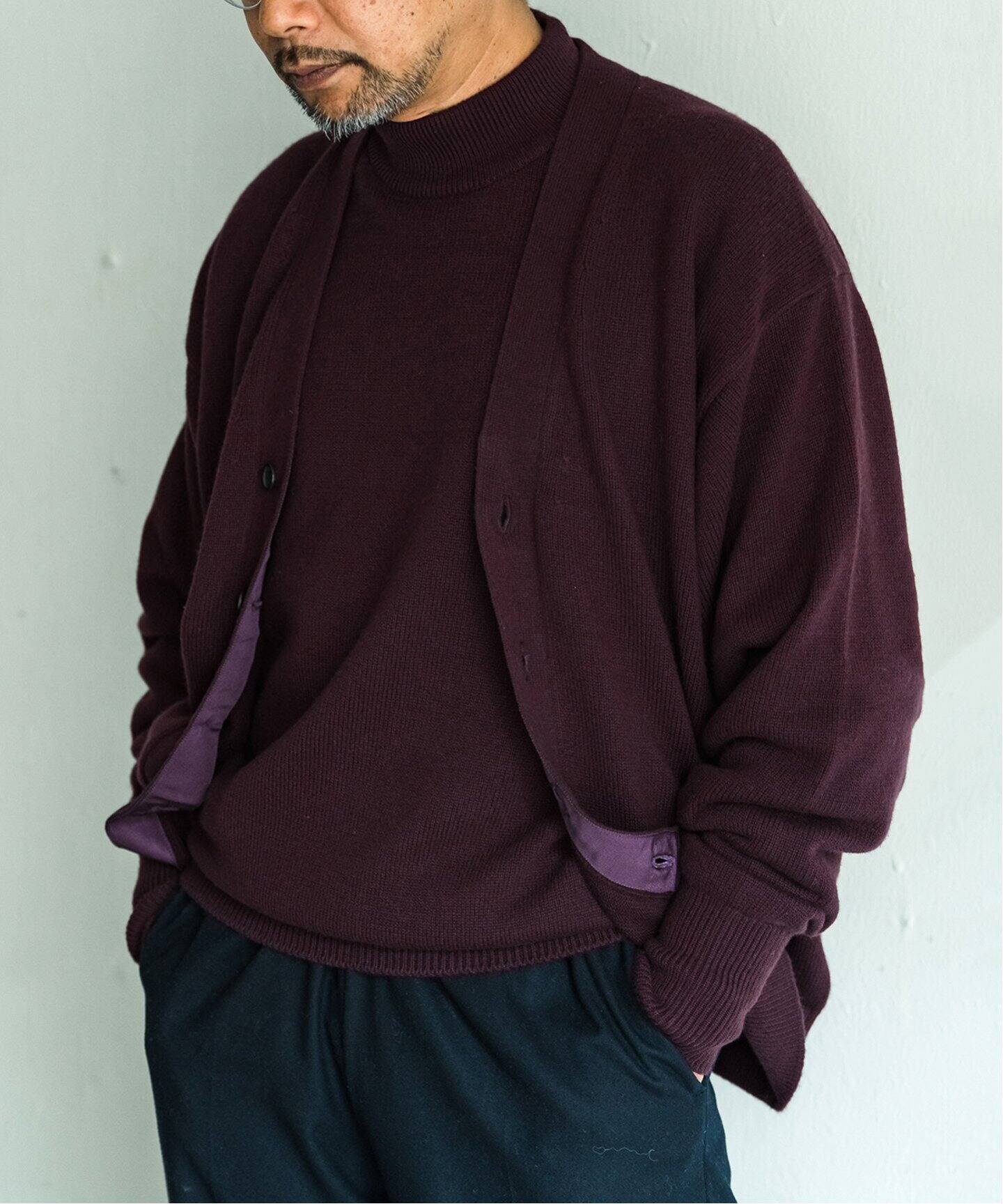 HERILL / ヘリル】別注 GC CARDIGAN（ニット／セーター）｜L