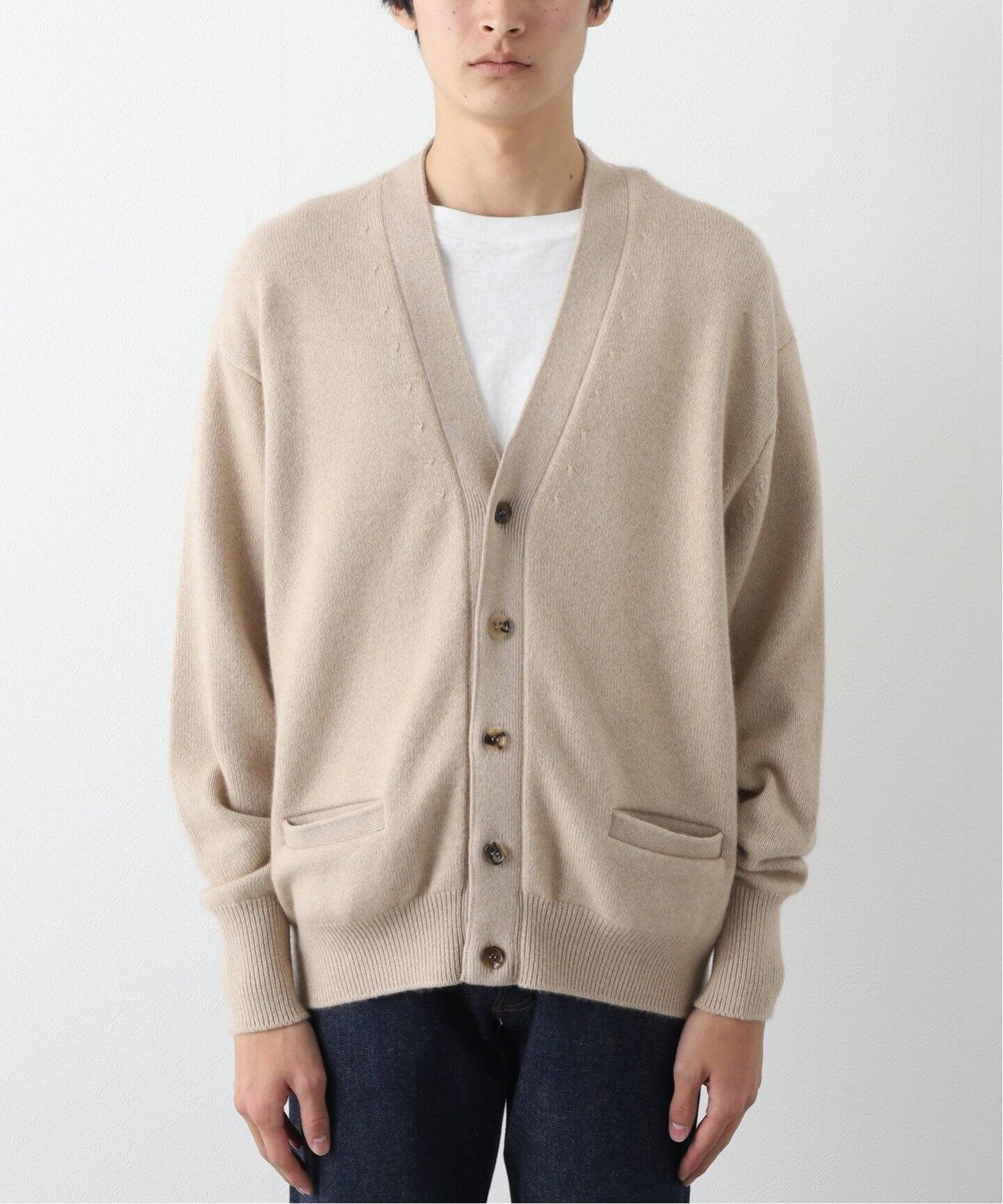 HERILL / ヘリル】別注 GC CARDIGAN（ニット／セーター）｜L