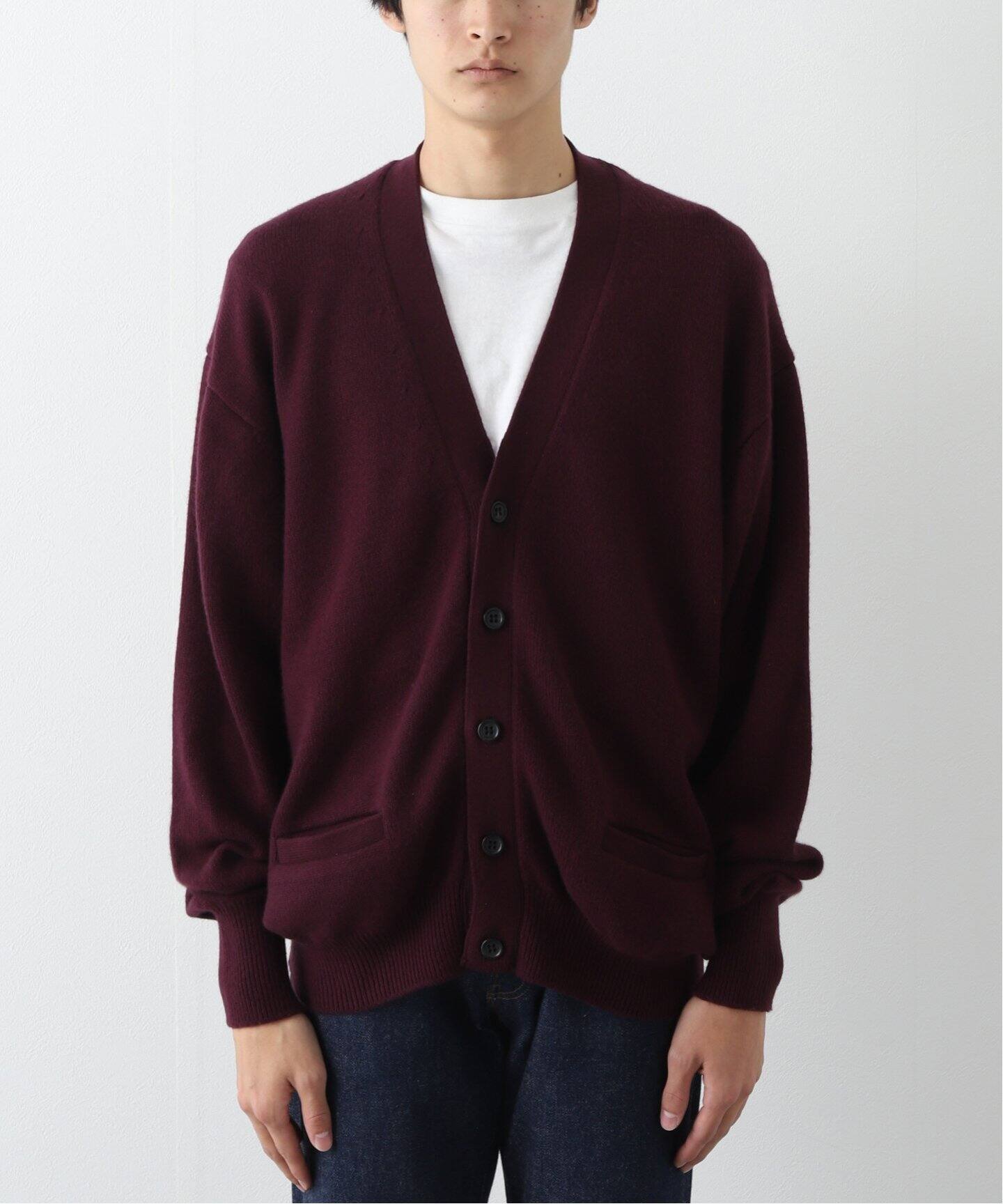 HERILL / ヘリル】別注 GC CARDIGAN（ニット／セーター）｜L