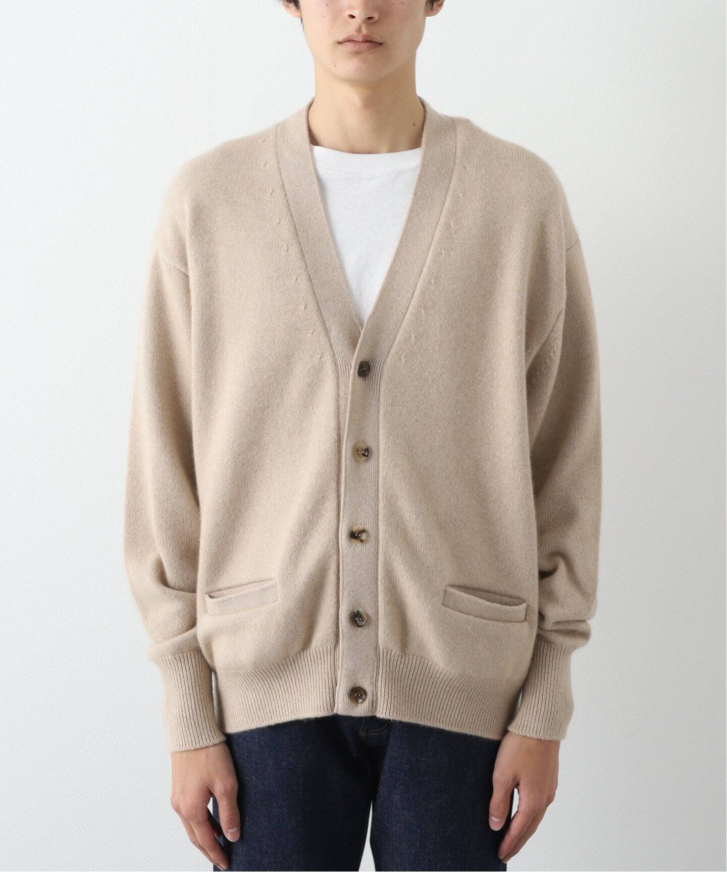 HERILL / ヘリル】別注 GC CARDIGAN（ニット／セーター）｜L