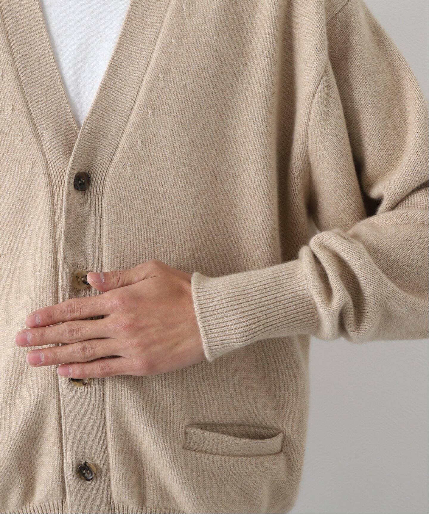 HERILL / ヘリル】別注 GC CARDIGAN（ニット／セーター）｜L