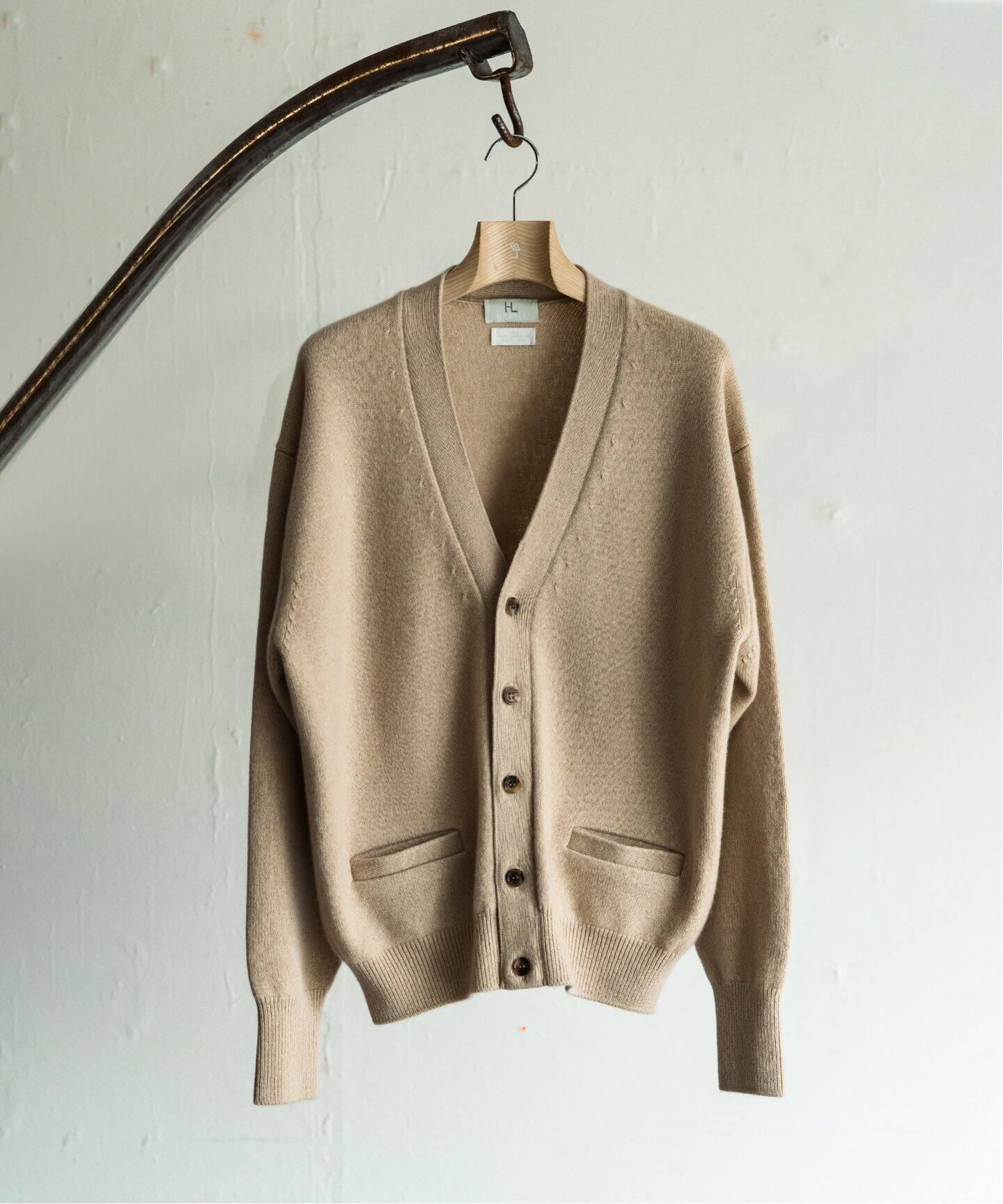 HERILL / ヘリル】別注 GC CARDIGAN（ニット／セーター）｜L