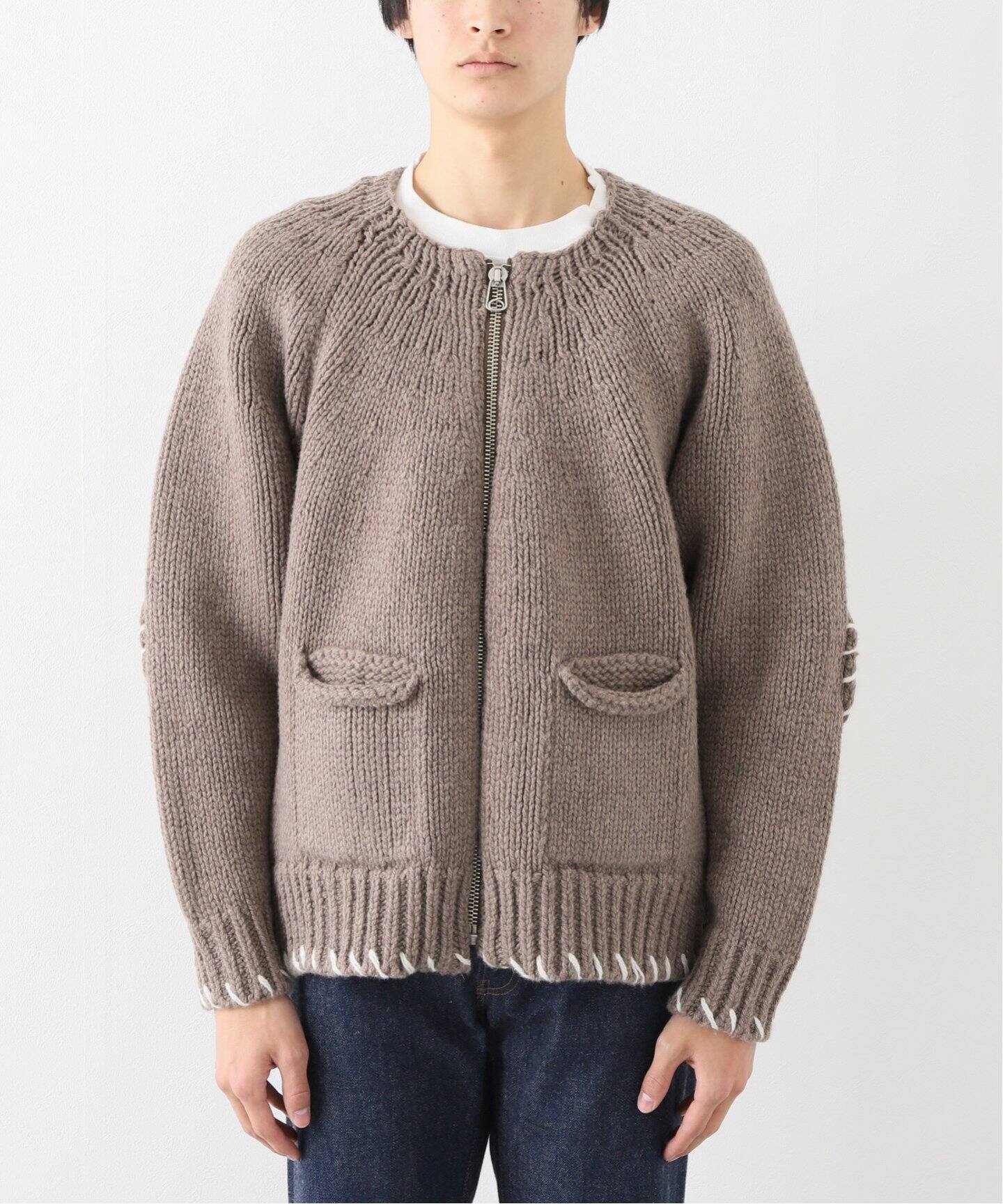 ALONE/アローン】別注 Cowichan Sweater（ニット／セーター）｜L 