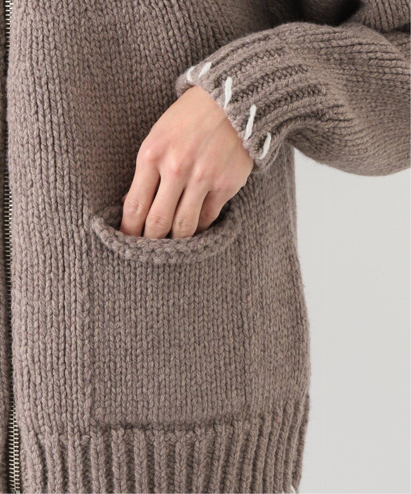 ALONE/アローン】別注 Cowichan Sweater（ニット／セーター）｜L 