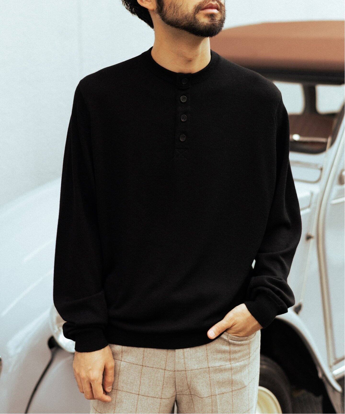 JOHN SMEDLEY / ジョンスメドレー】別注 WELLER（ニット／セーター 