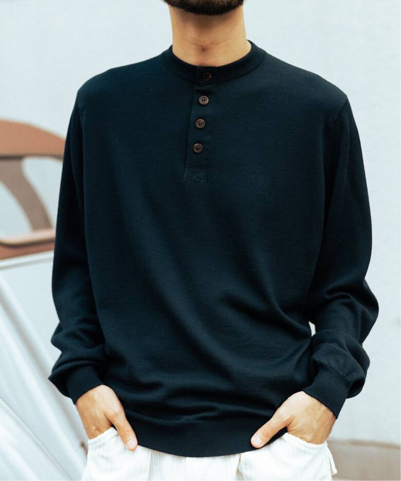 JOHN SMEDLEY / ジョンスメドレー】別注 WELLER（ニット／セーター 