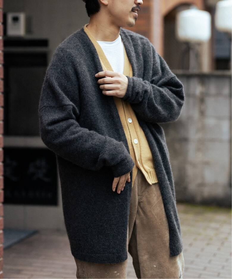 RE-PURPOSE / リパーパス】Yak ヤク カーディガン（ニット／セーター  