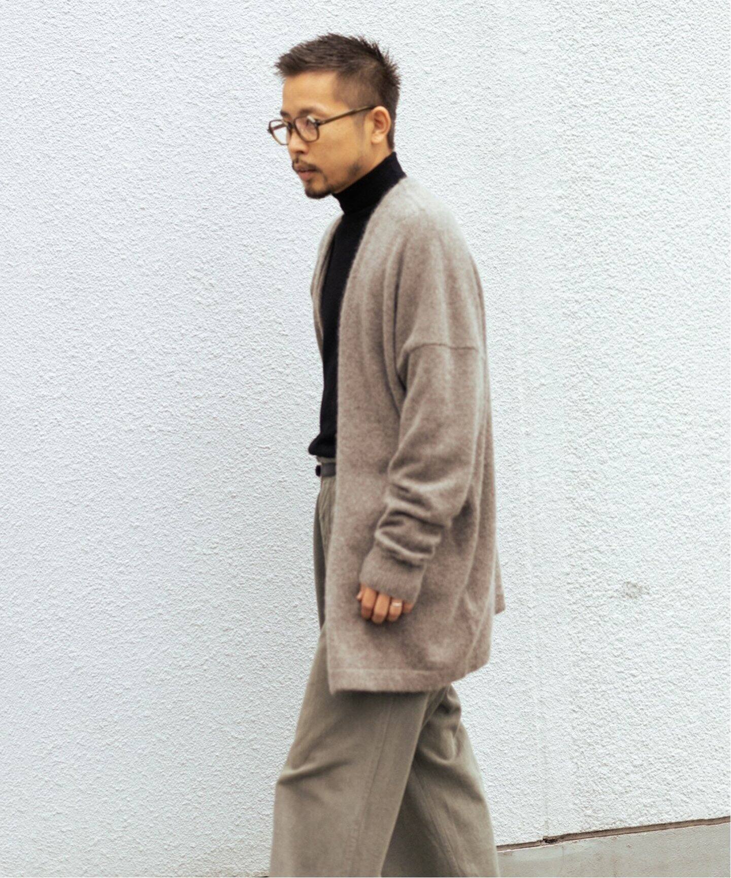 RE-PURPOSE / リパーパス】Yak ヤク カーディガン（ニット