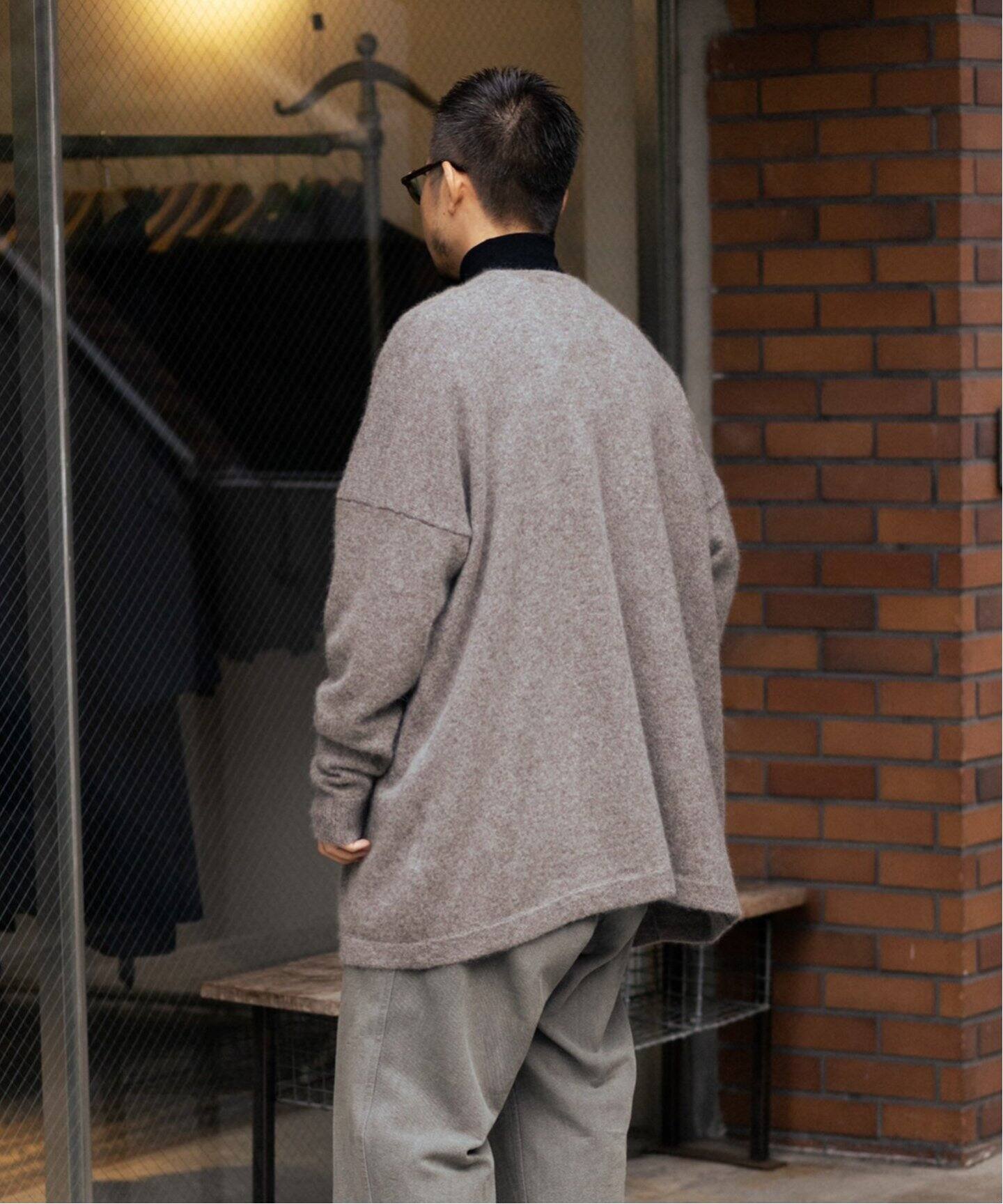 RE-PURPOSE / リパーパス】Yak ヤク カーディガン（ニット／セーター