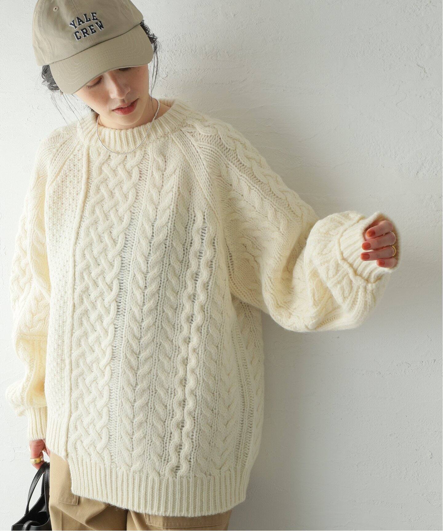 Shinzone / シンゾーン】LINK CABLE KNIT（ニット／セーター）｜BOICE 