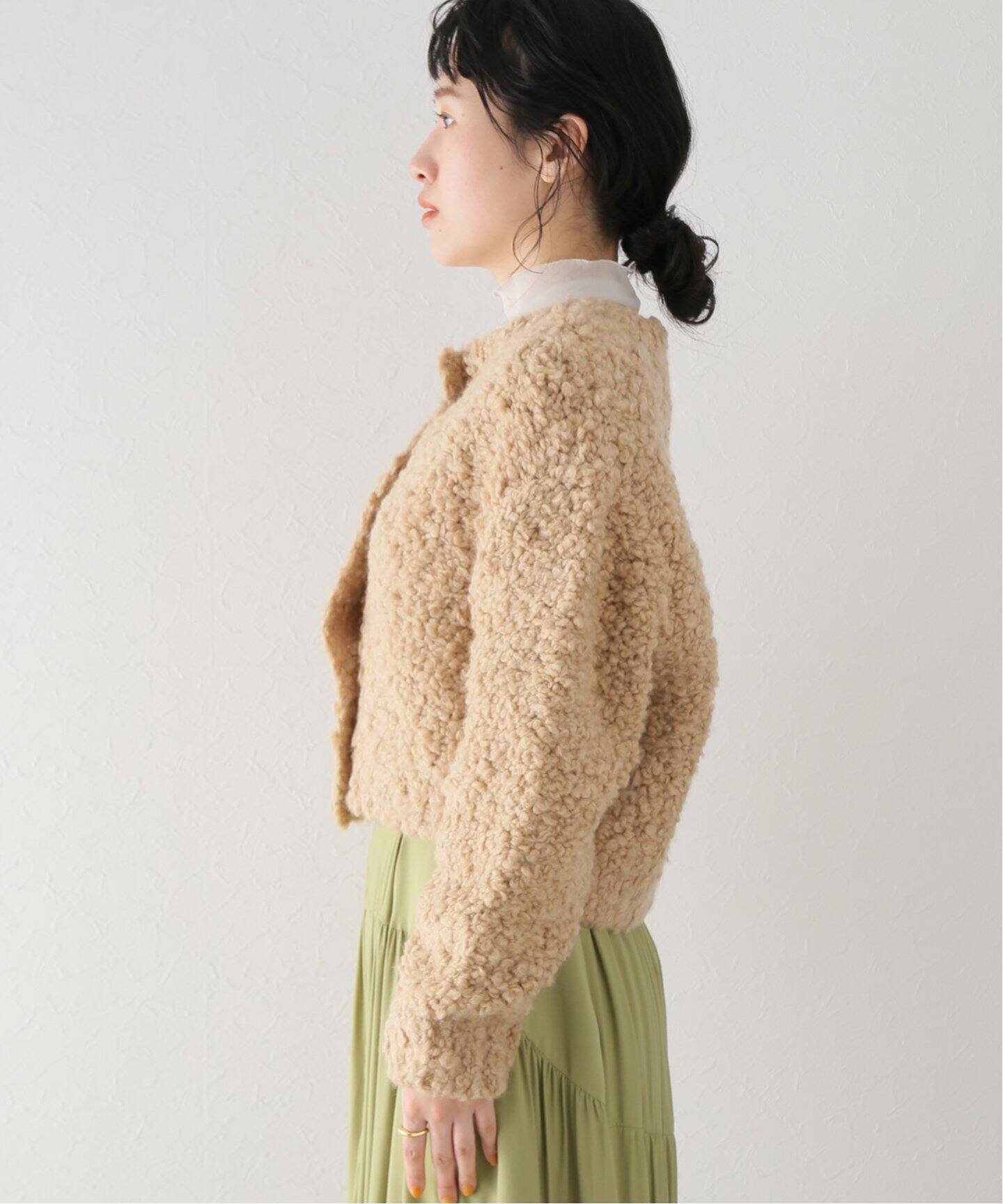 CLANE / クラネ】TEDDY BEAR HAND KNIT TOPS（カーディガン）｜BOICE 