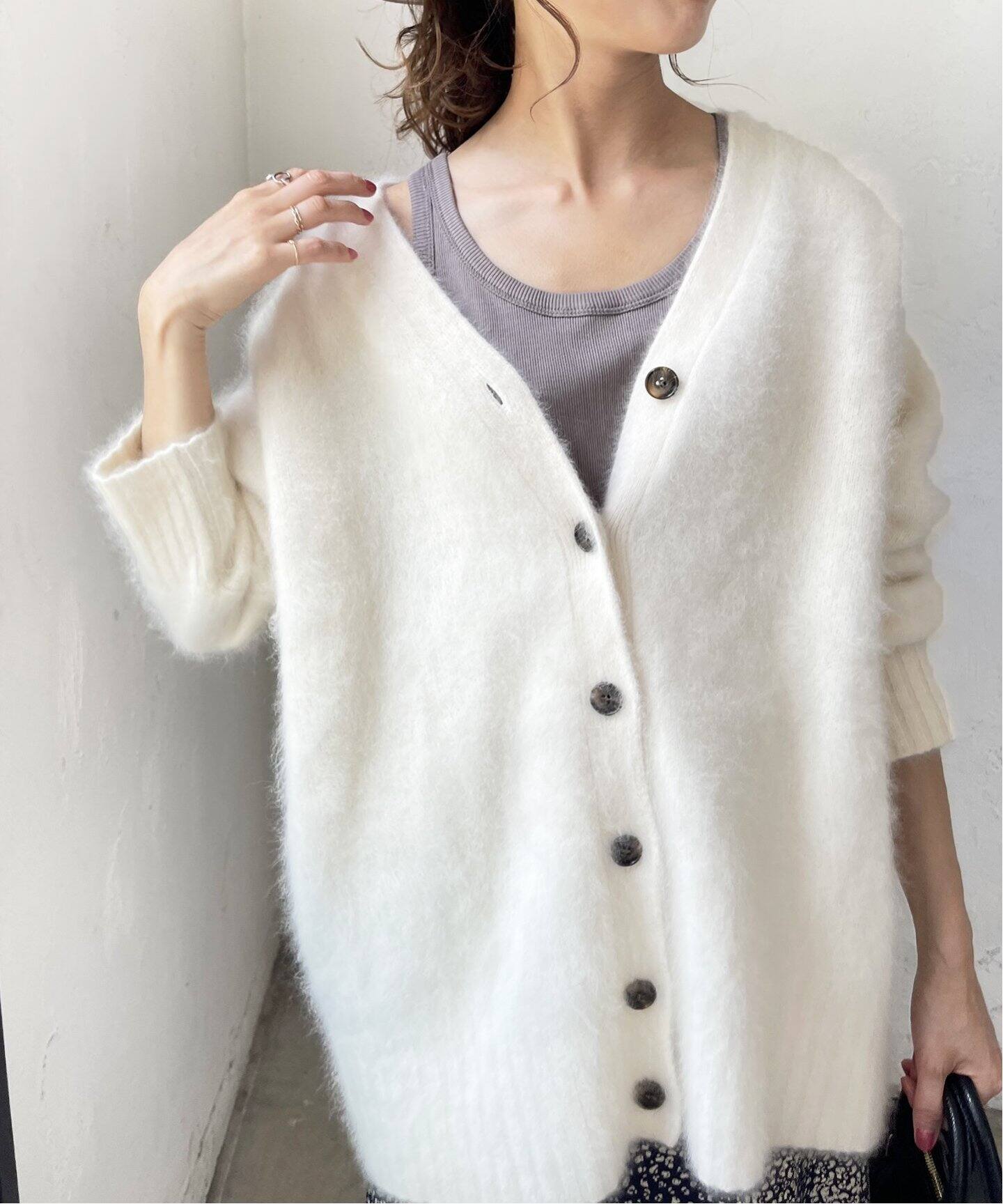 ≪追加≫ファーニットロングカーディガン（カーディガン）｜Spick and 