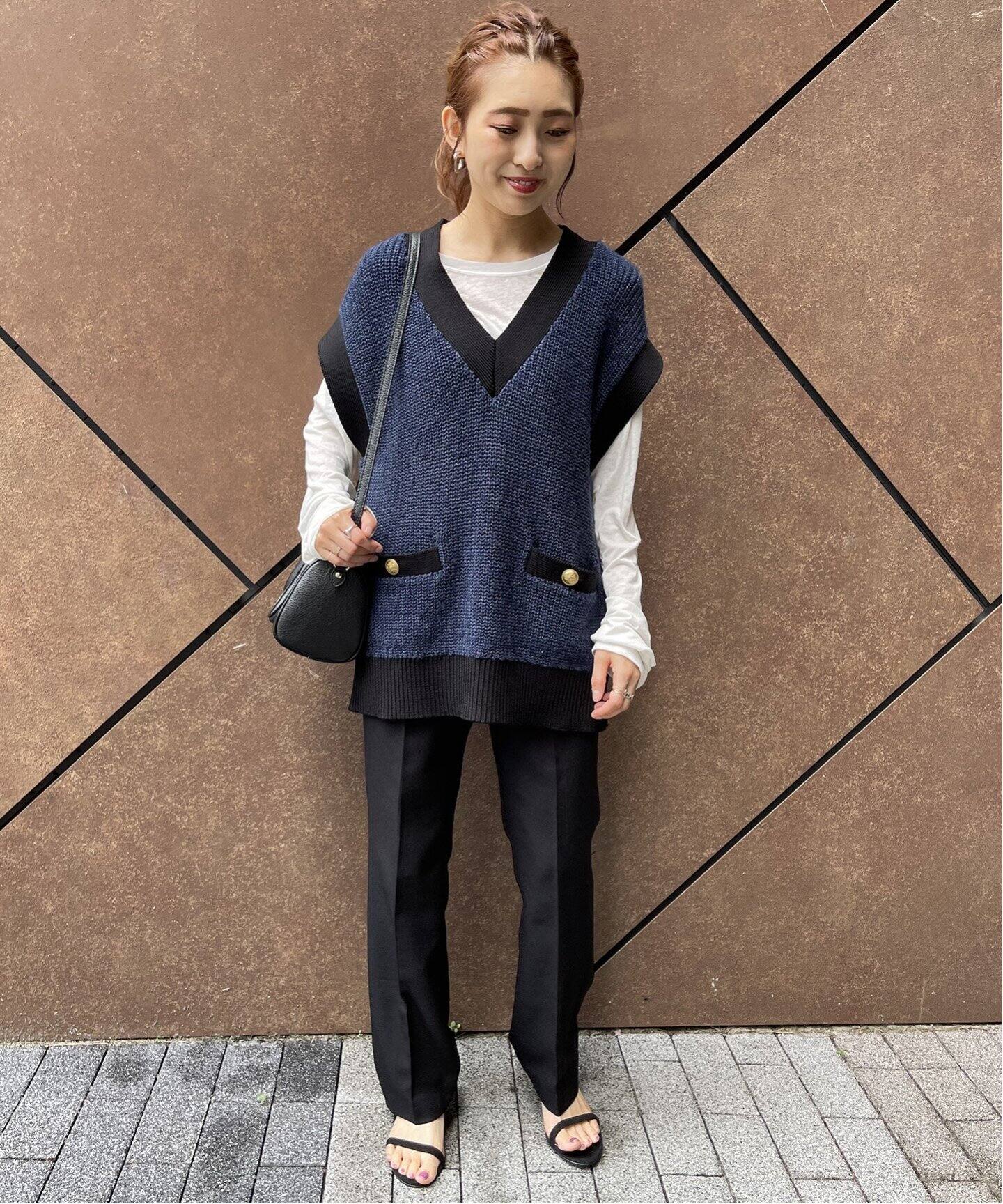 ≪追加≫ツイードニットベスト（ベスト）｜Spick and Span（スピック 