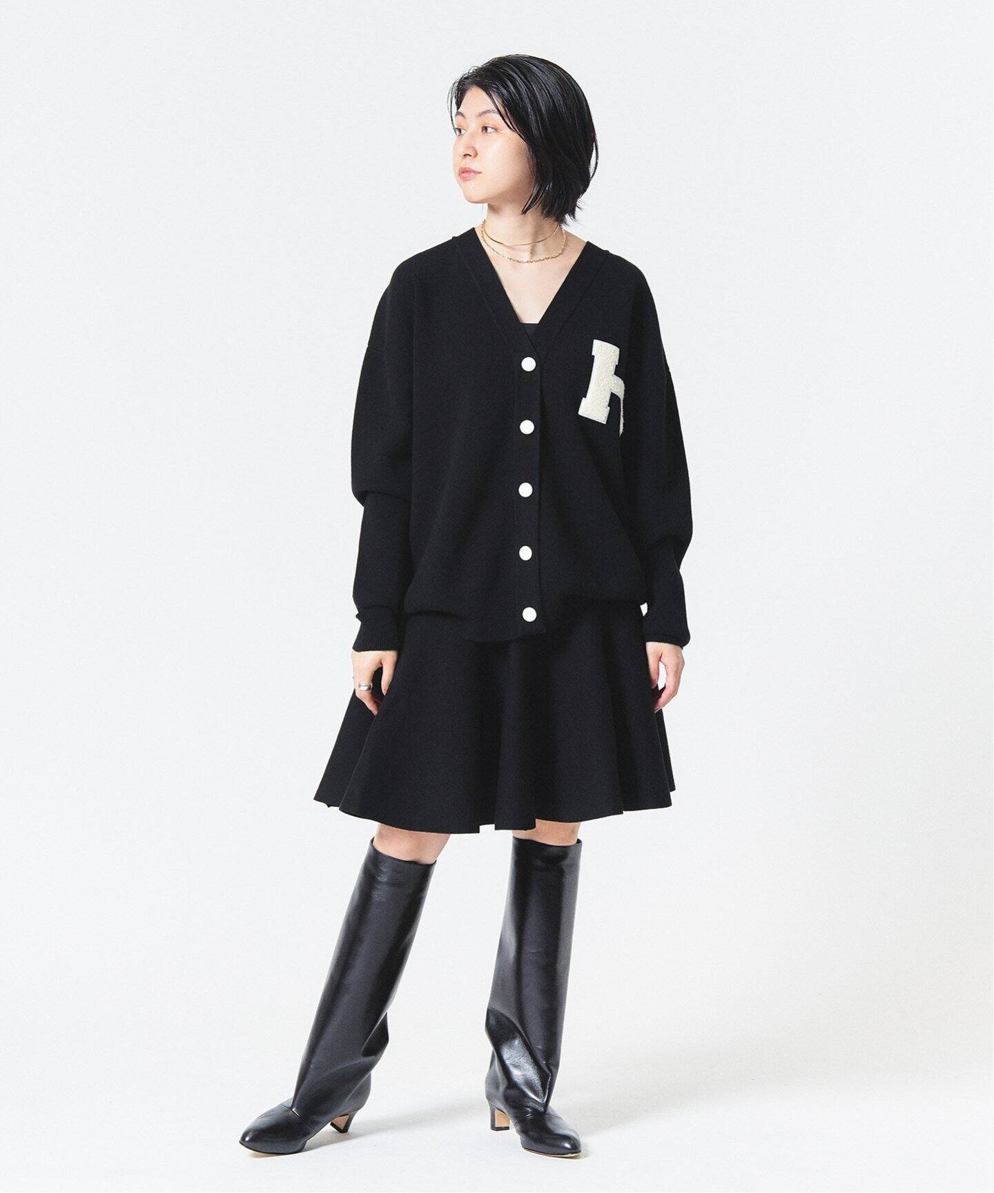 ウールスムースワッペンカーディガン2（ニット／セーター）｜HARDY  