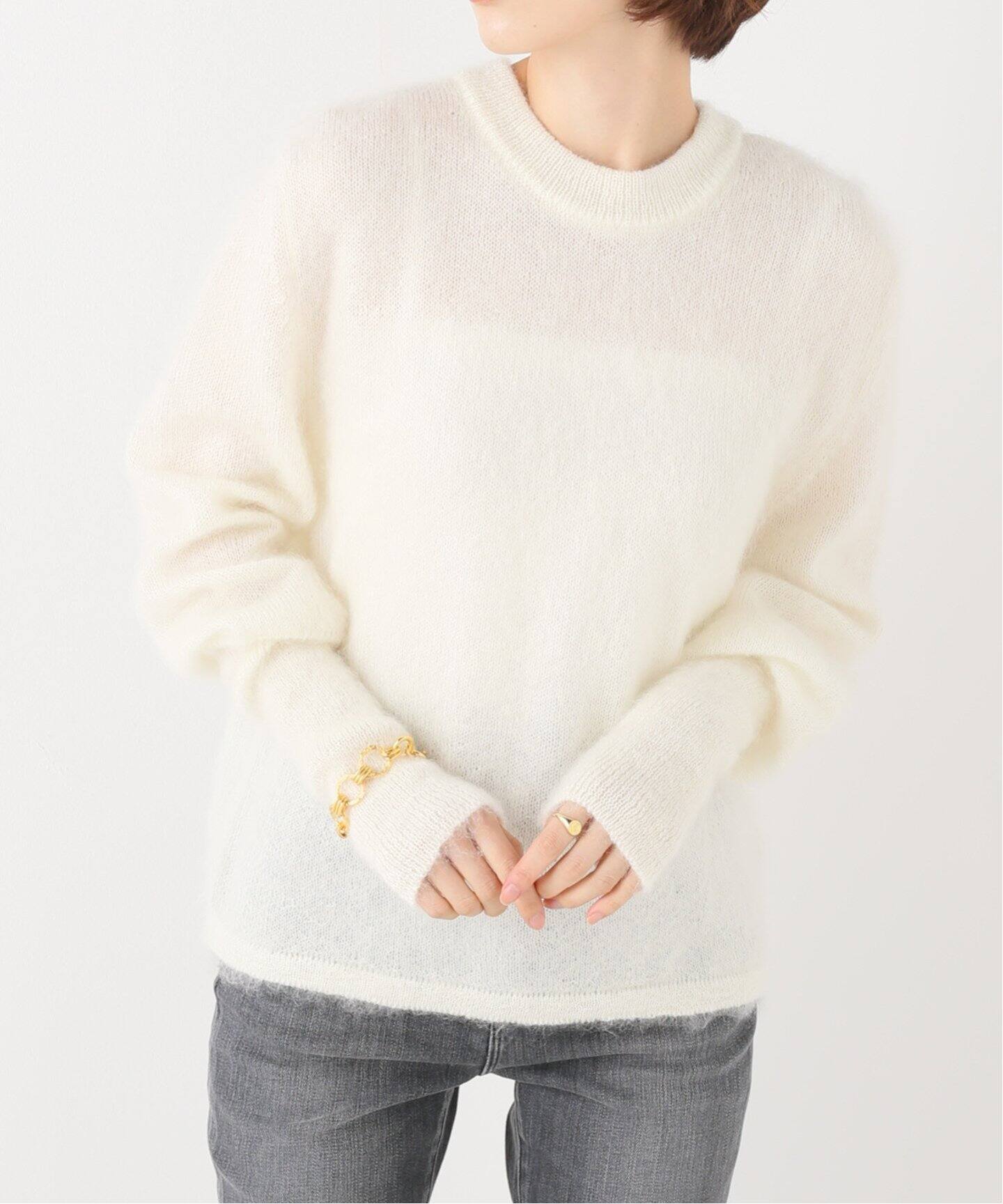 MEYAME/メヤメ】FLUFFY PULLOVER（ニット／セーター）｜Spick and Span 