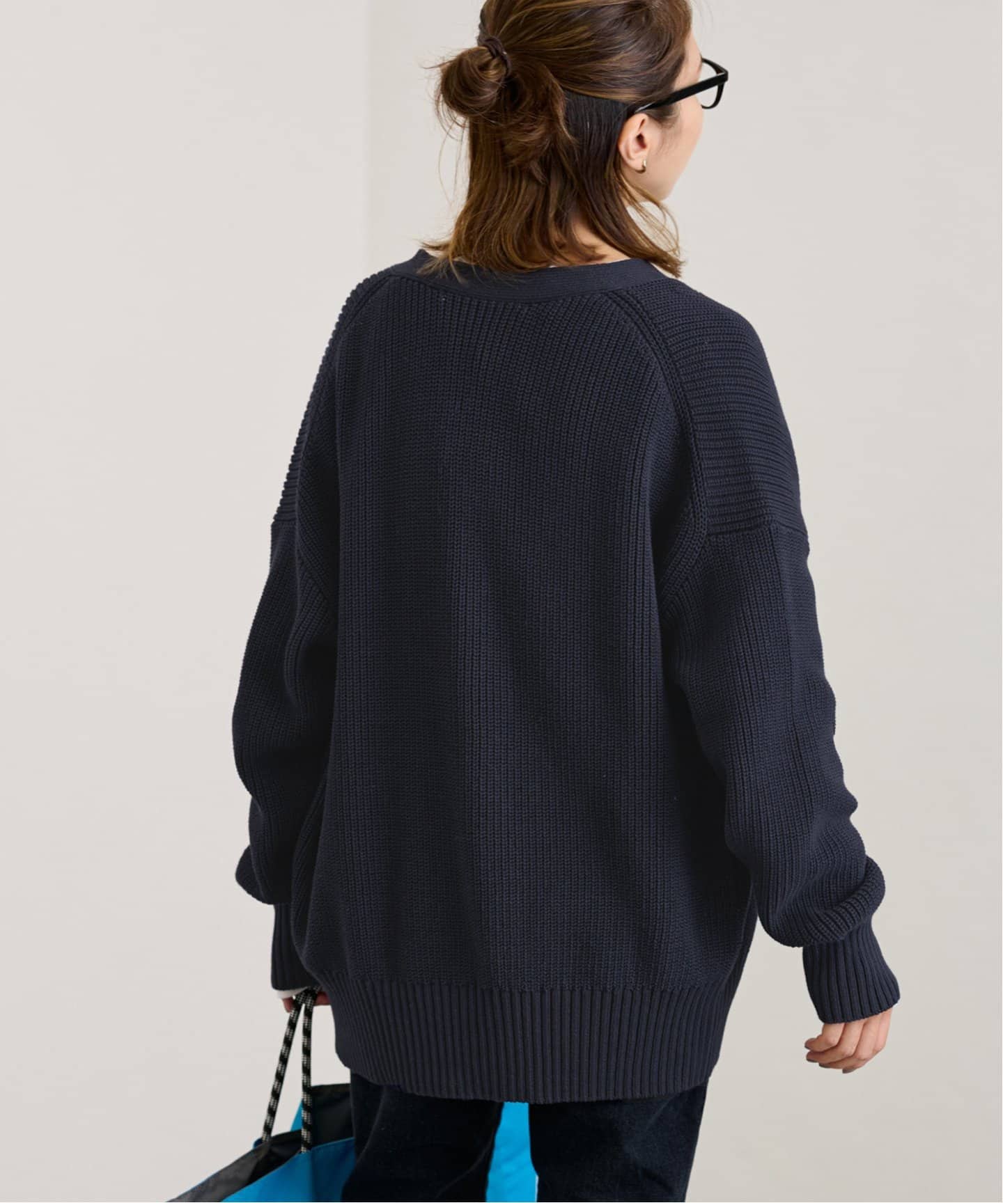 畦Vネックカーディガン（カーディガン）｜FRAMeWORK（フレームワーク