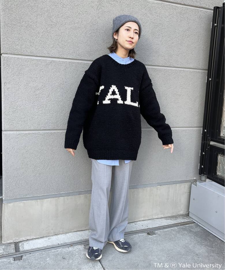 THE BOOK STORE/ブックストア】YALE WOOL HAND KNITTING（ニット 