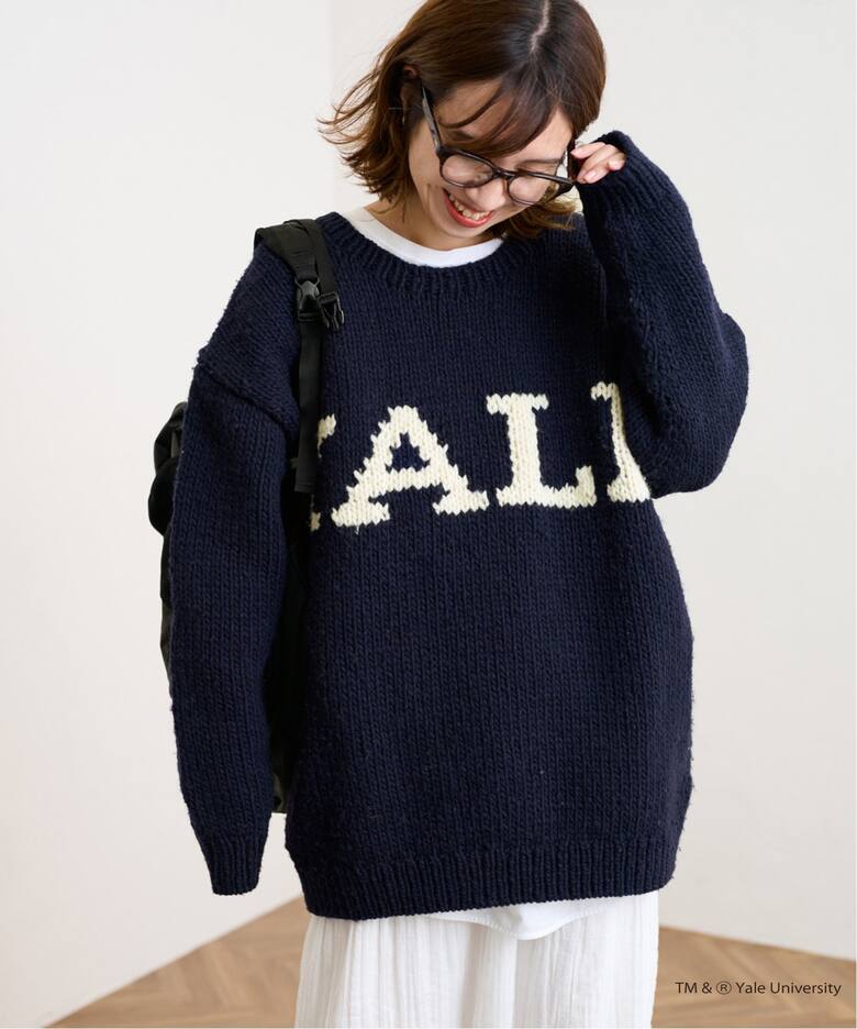 THE BOOK STORE/ブックストア】YALE WOOL HAND KNITTING（ニット 