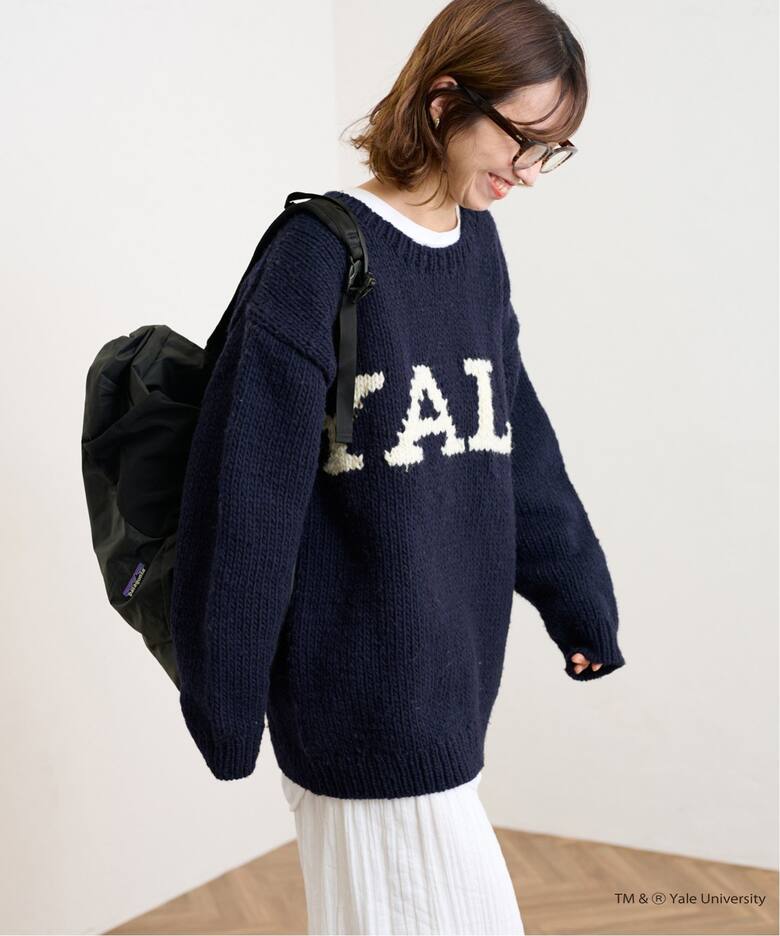 THE BOOK STORE/ブックストア】YALE WOOL HAND KNITTING（ニット 