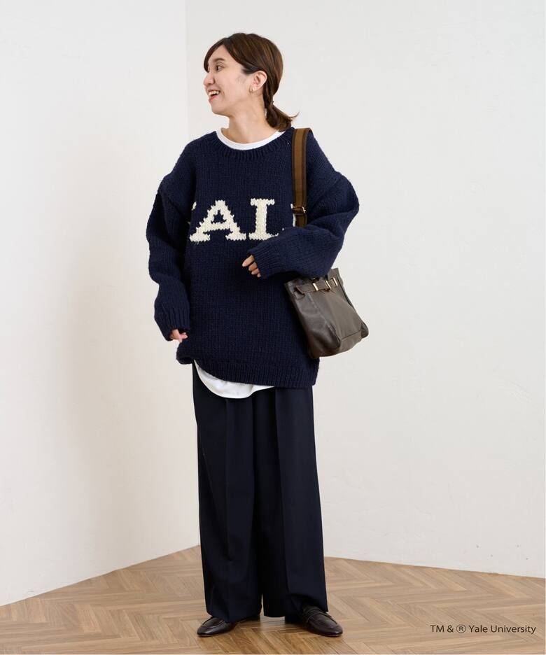 THE BOOK STORE/ブックストア】YALE WOOL HAND KNITTING（ニット 