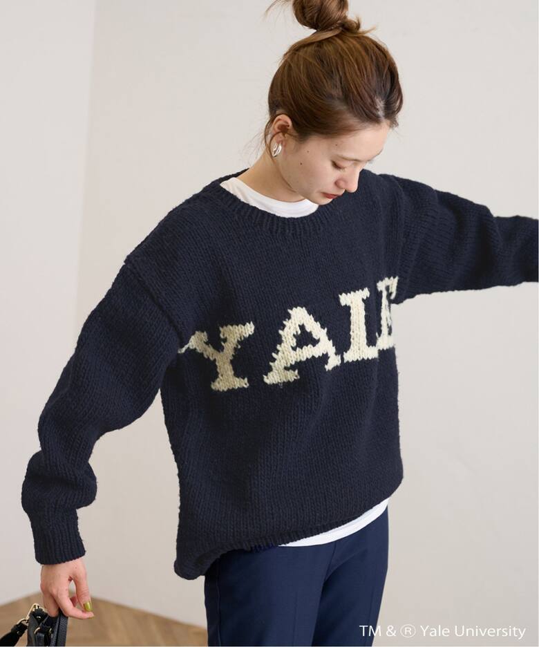 THE BOOK STORE/ブックストア】YALE WOOL HAND KNITTING（ニット 