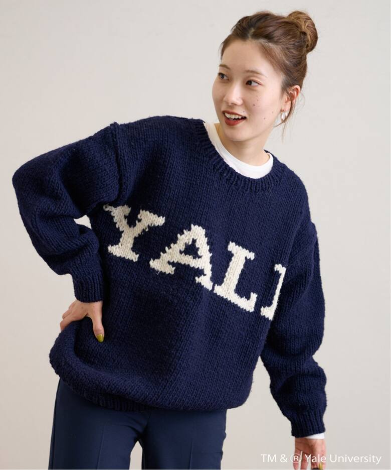 THE BOOK STORE/ブックストア】YALE WOOL HAND KNITTING（ニット 