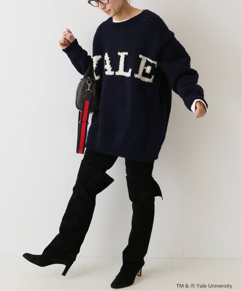 THE BOOK STORE/ブックストア】YALE WOOL HAND KNITTING（ニット 