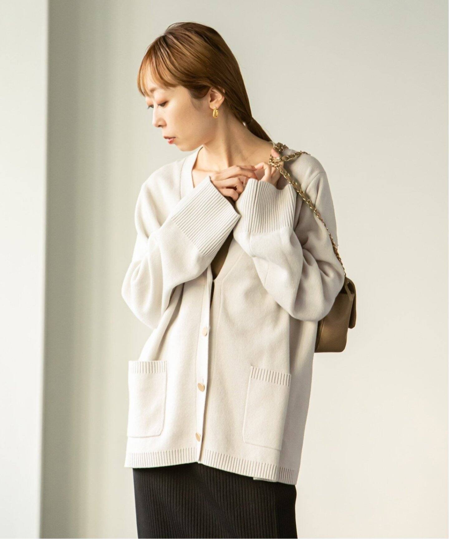 追加4》ミラノリブジャケットカーディガン（カーディガン）｜NOBLE  