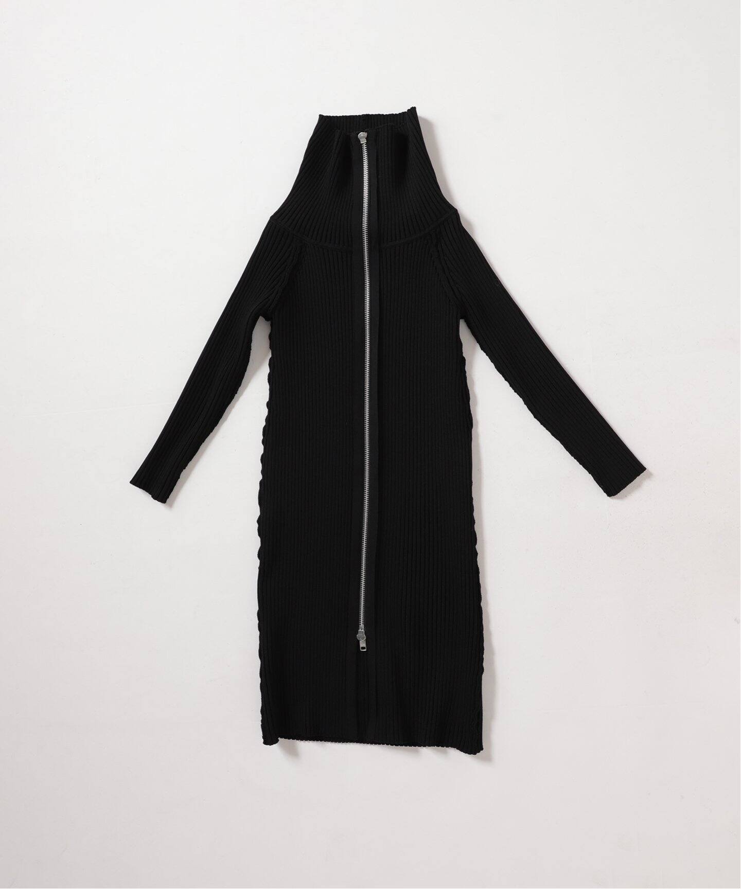 リブロングzipニット（ニット／セーター）｜NOBLE（ノーブル）の通販  