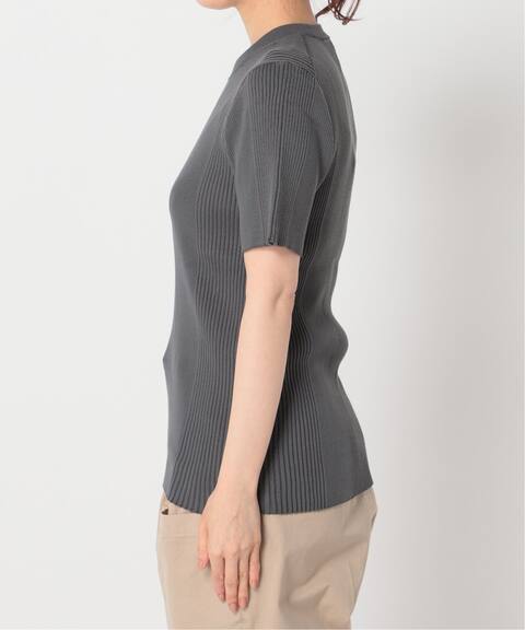 ランダムリブ クルーネックニット Calmer カルメール 公式のファッション通販 Baycrew S Store