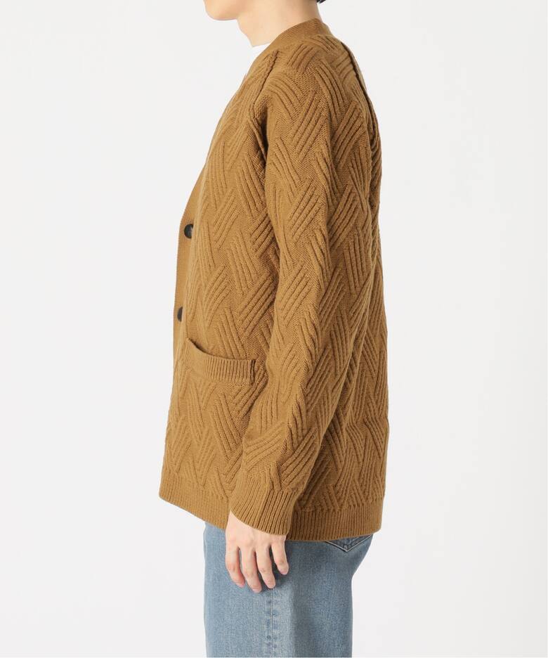 LOUIS VUITTON 目だた カーディガン ヴィンテージ メリノウール メンズ M